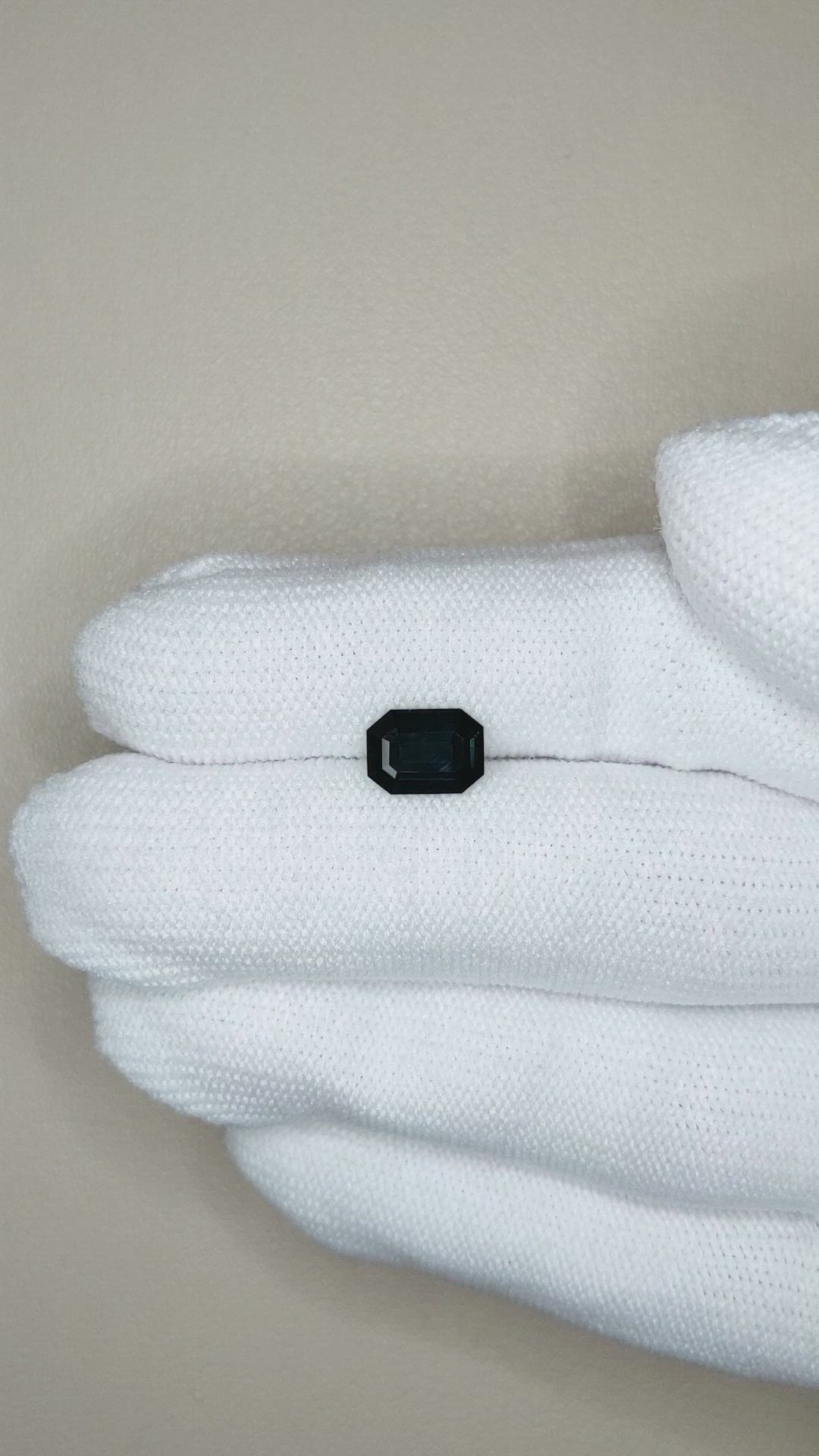 1.64 Ct. Blue Sapphire from Australia Size Video
