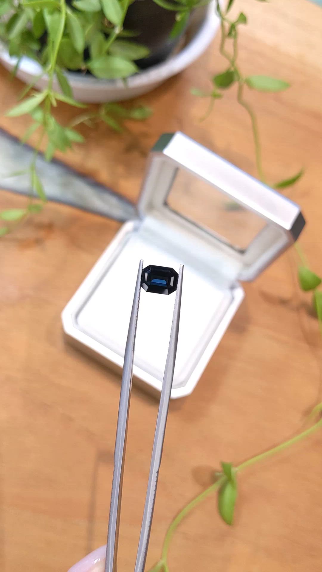 1.64 Ct. Blue Sapphire from Australia Size Video