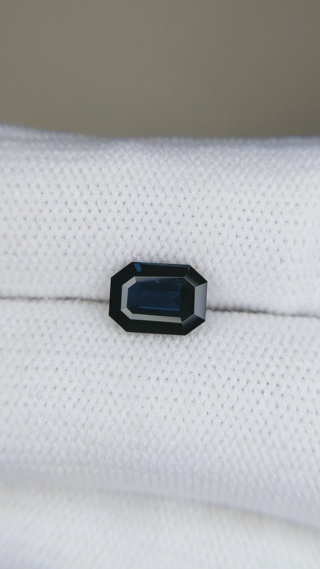 1.64 Ct. Blue Sapphire from Australia Size Video
