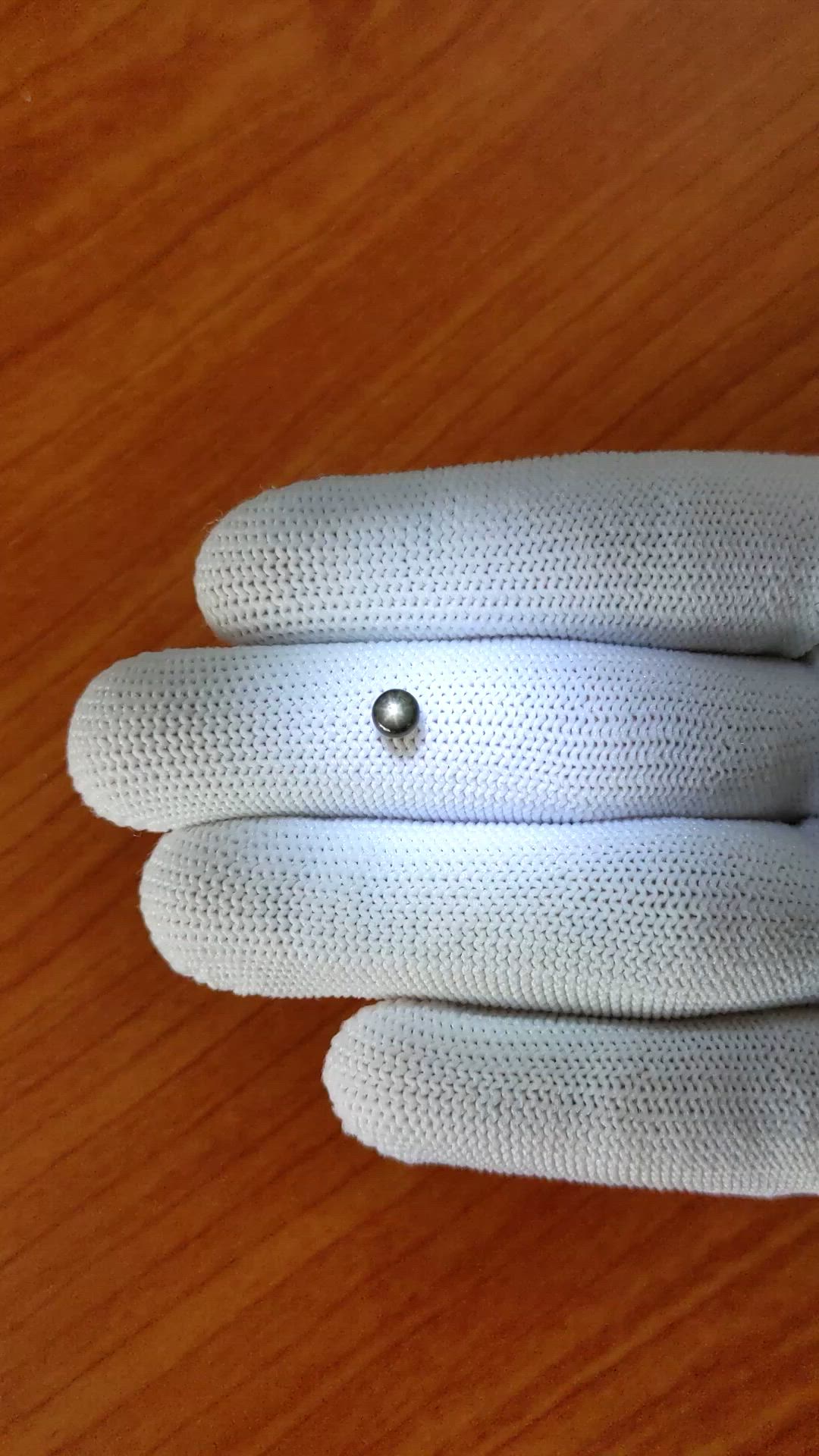 0.53 Ct. Black Star Sapphire from Ceylon (Sri Lanka) Size Video