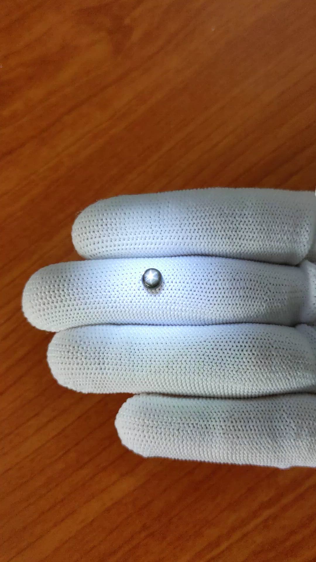 0.78 Ct. Brown Star Sapphire from Ceylon (Sri Lanka) Size Video