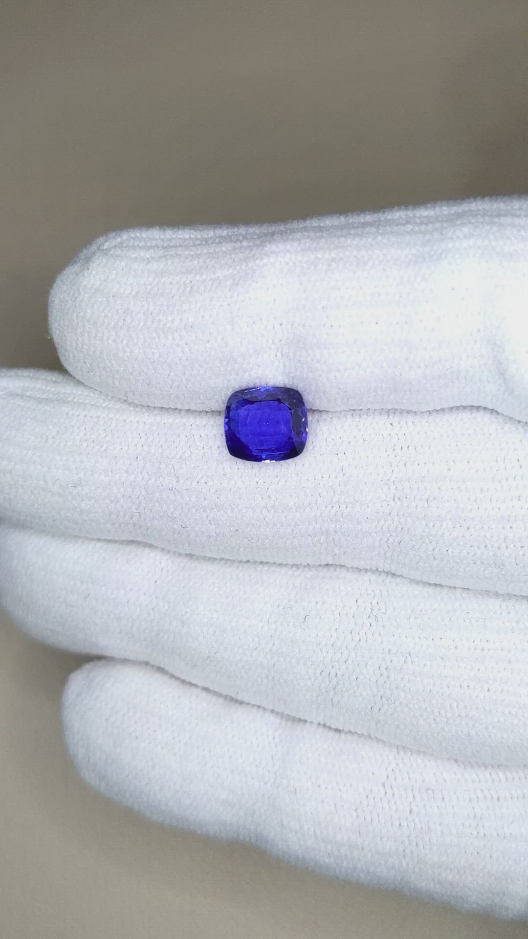 2.40 Ct. Blue Sapphire from Ceylon (Sri Lanka) Size Video