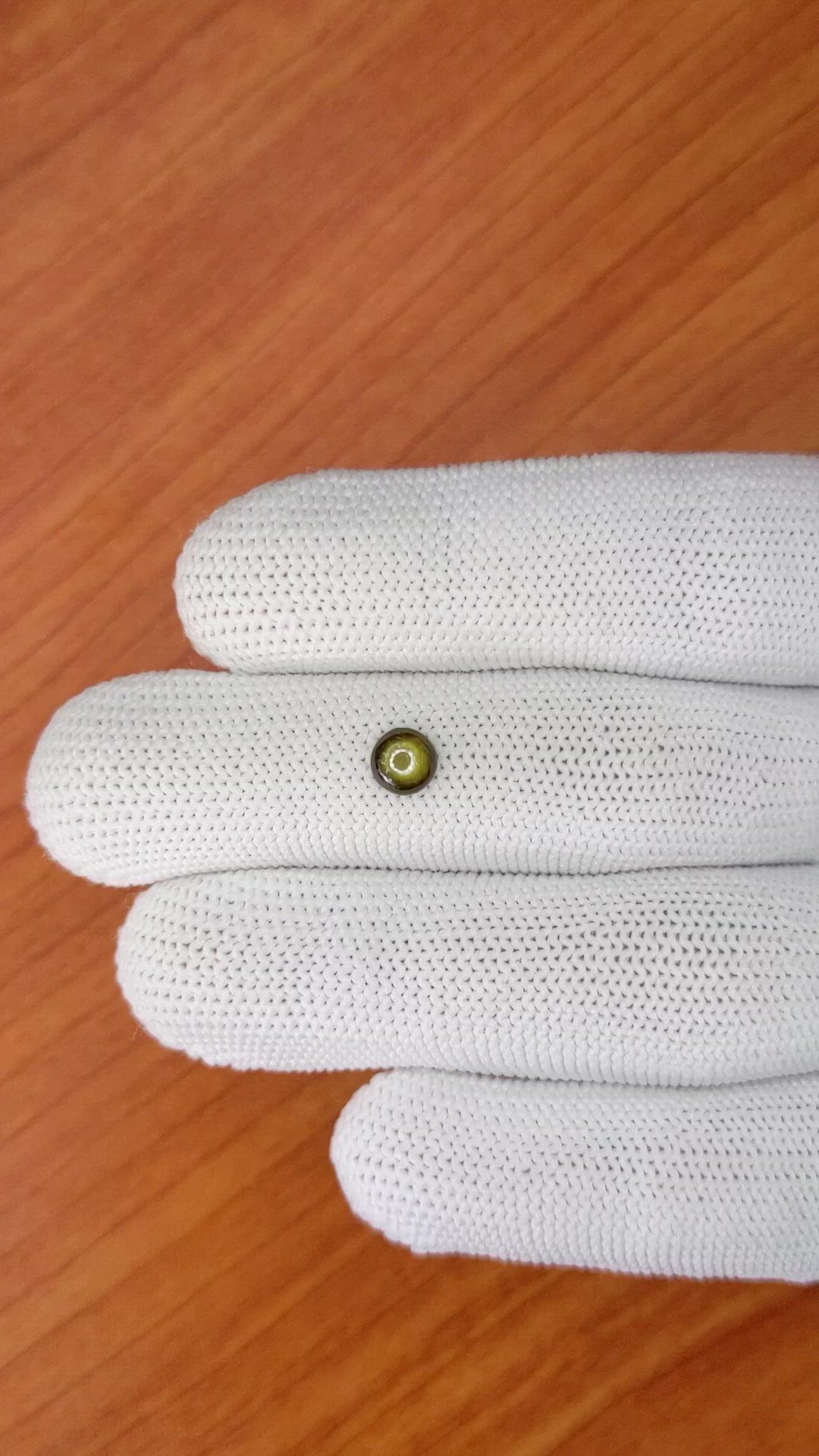 0.82 Ct. Black Star Sapphire from Ceylon (Sri Lanka) Size Video