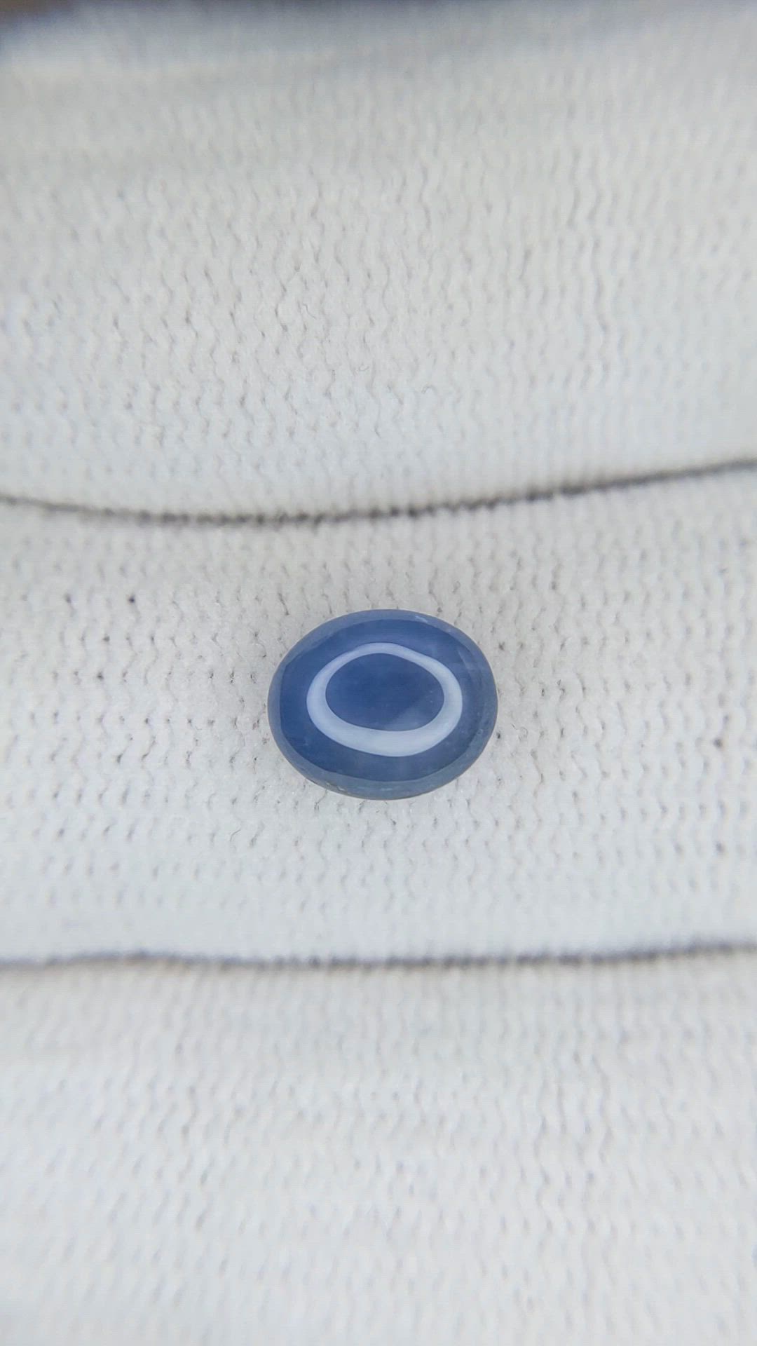 1.76 Ct. Blue Star Sapphire from Burma (Myanmar) Size Video