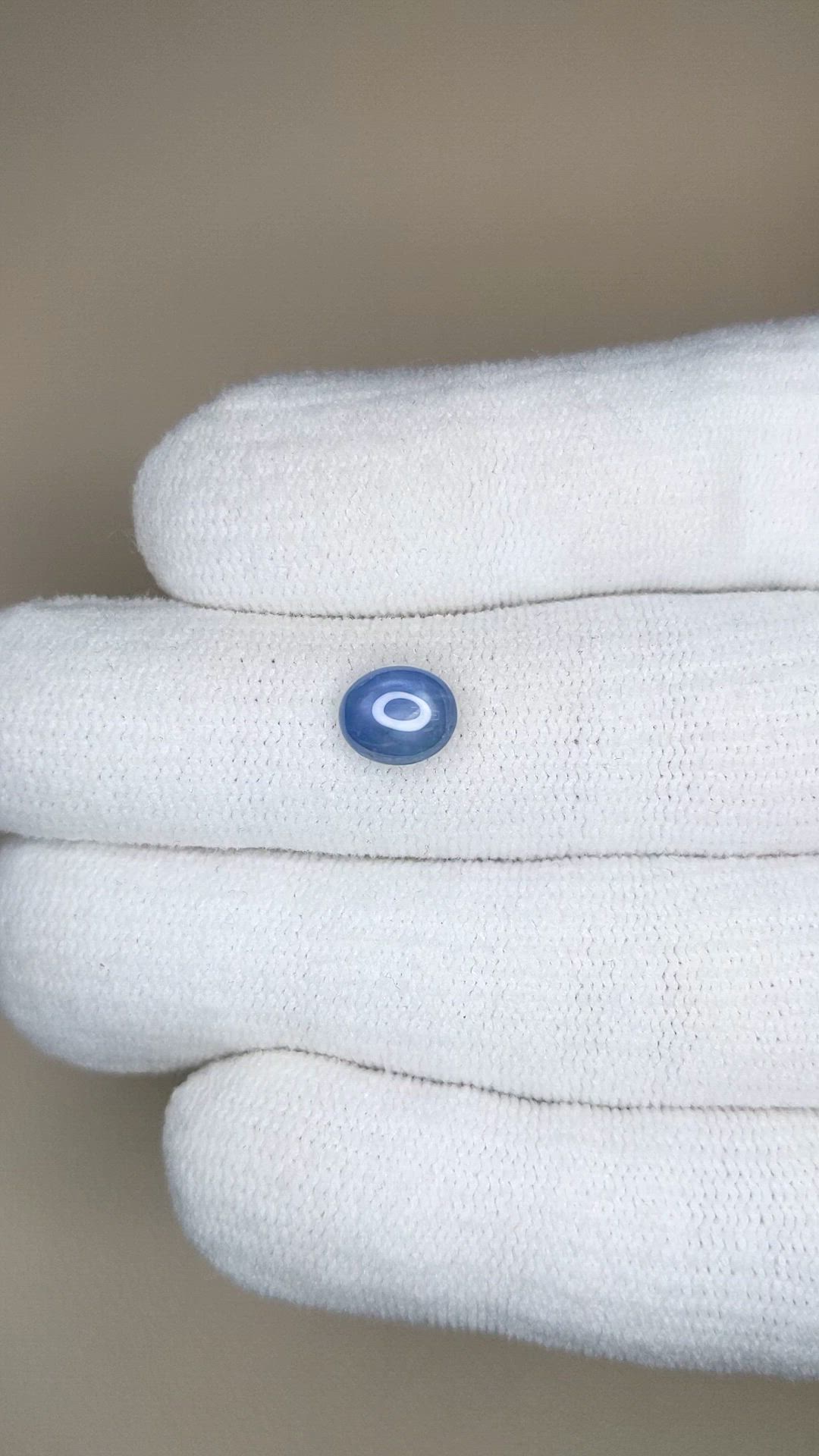 1.76 Ct. Blue Star Sapphire from Burma (Myanmar) Size Video