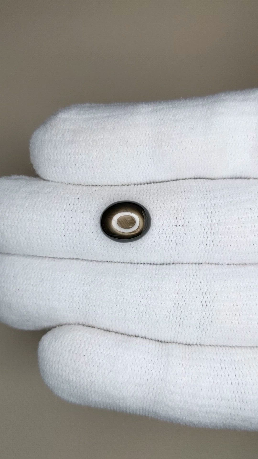 2.99 Ct. Black Star Sapphire from Thailand Size Video