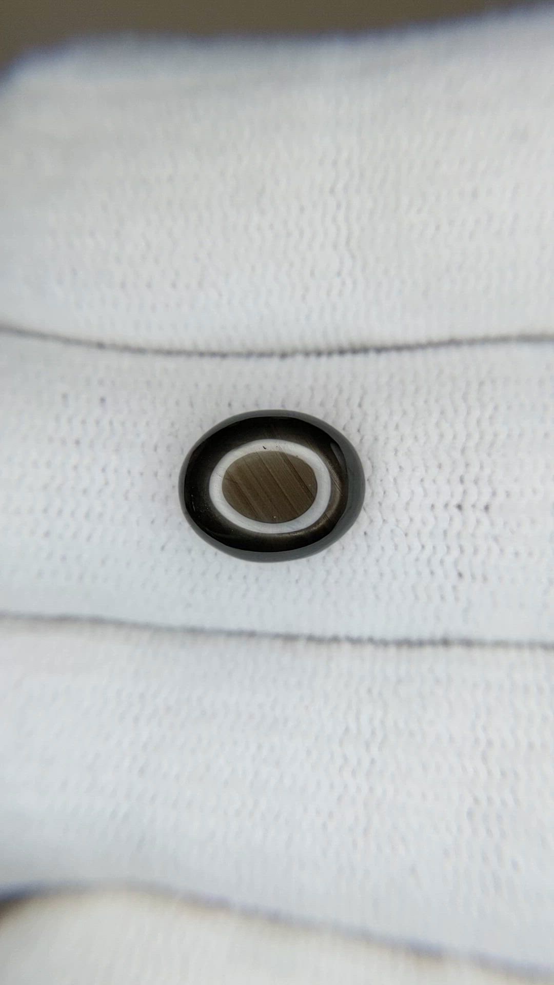 2.99 Ct. Black Star Sapphire from Thailand Size Video