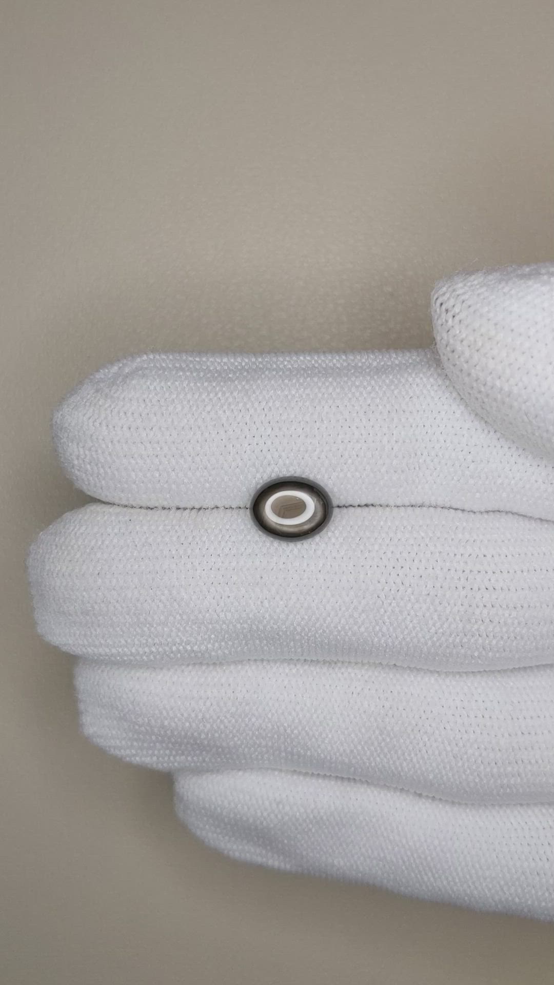 1.85 Ct. Black Star Sapphire from Thailand Size Video