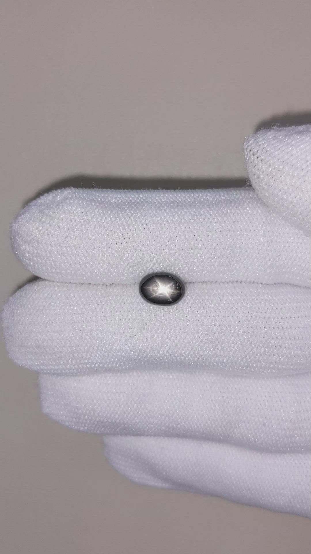 2.00 Ct. Black Star Sapphire from Thailand Size Video