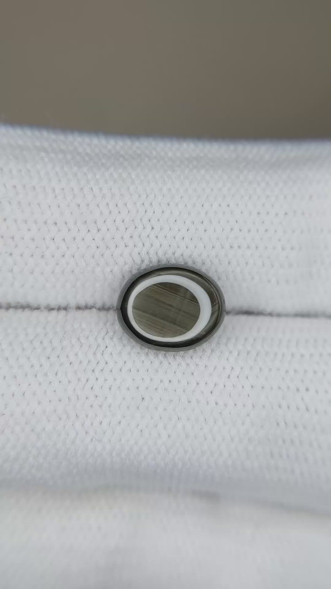 2.48 Ct. Black Star Sapphire from Thailand Size Video