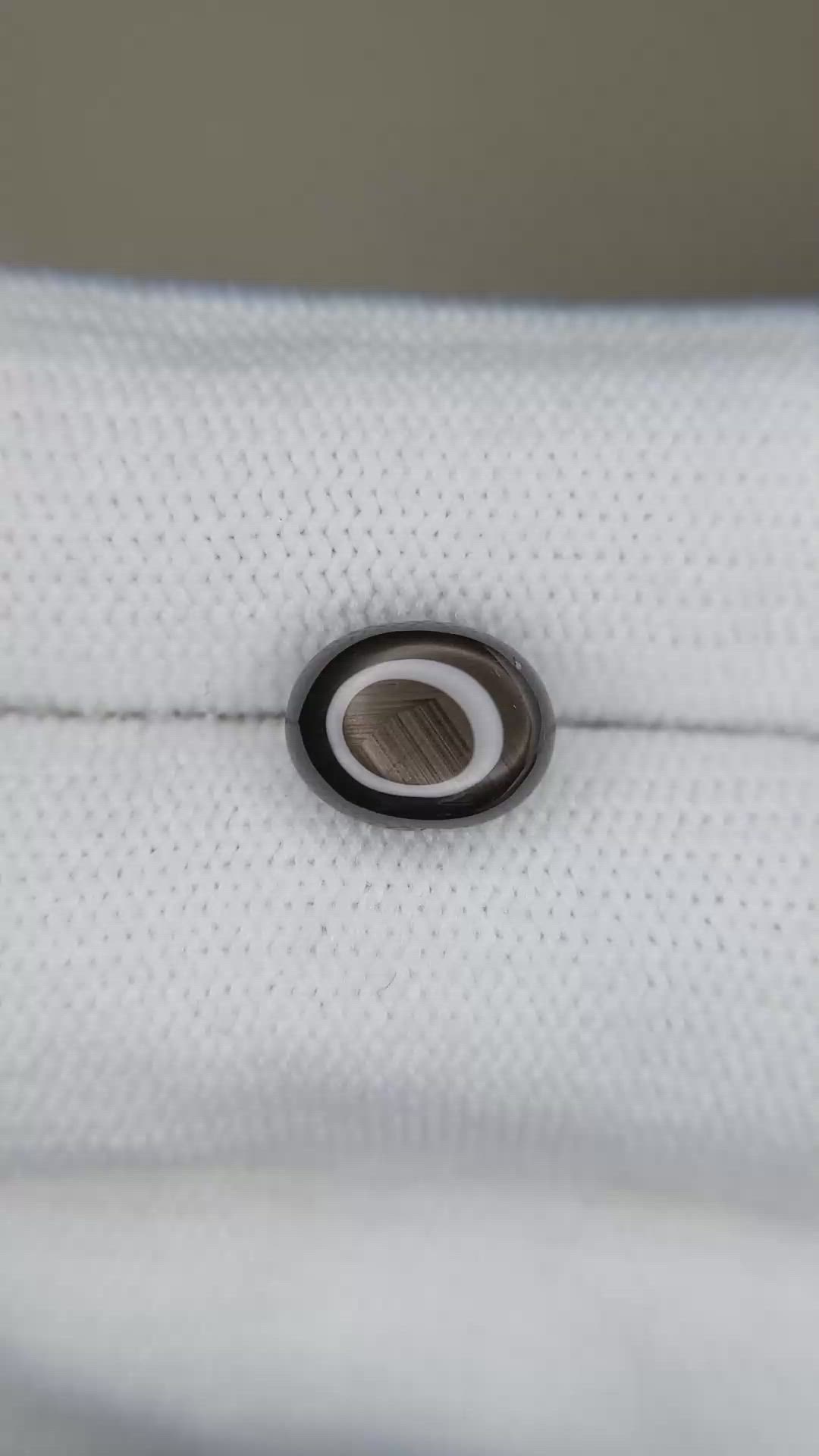 3.84 Ct. Black Star Sapphire from Thailand Size Video