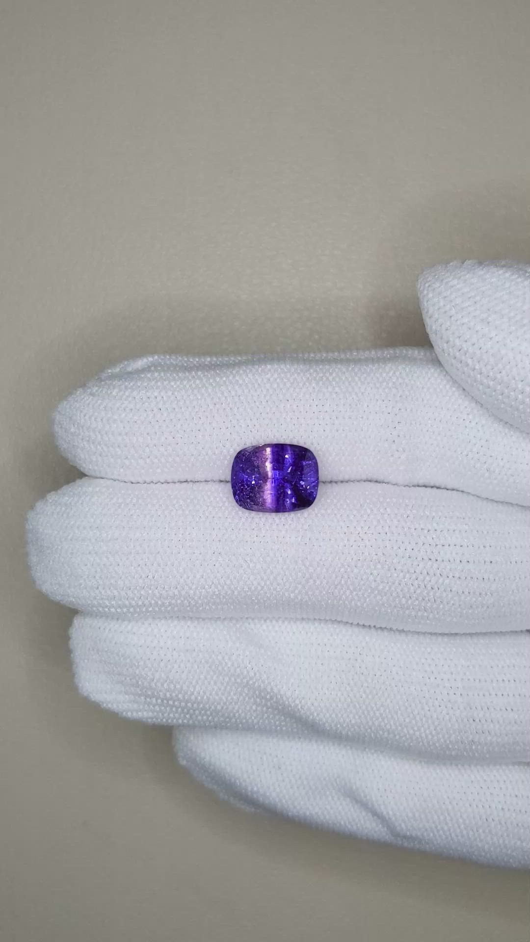 4.67 Ct. Bi Color Sapphire from Madagascar Size Video
