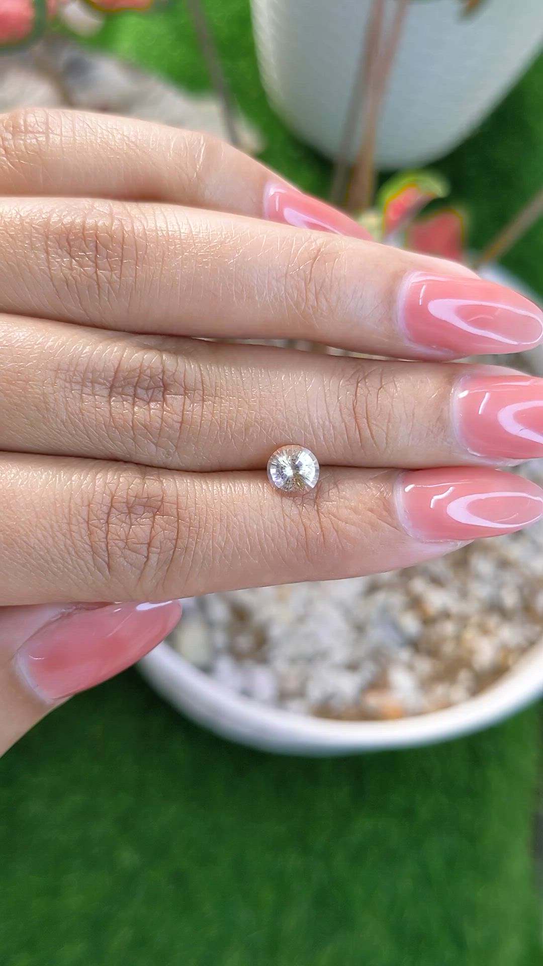 0.96 Ct. Yellow Sapphire from Ceylon (Sri Lanka) Size Video