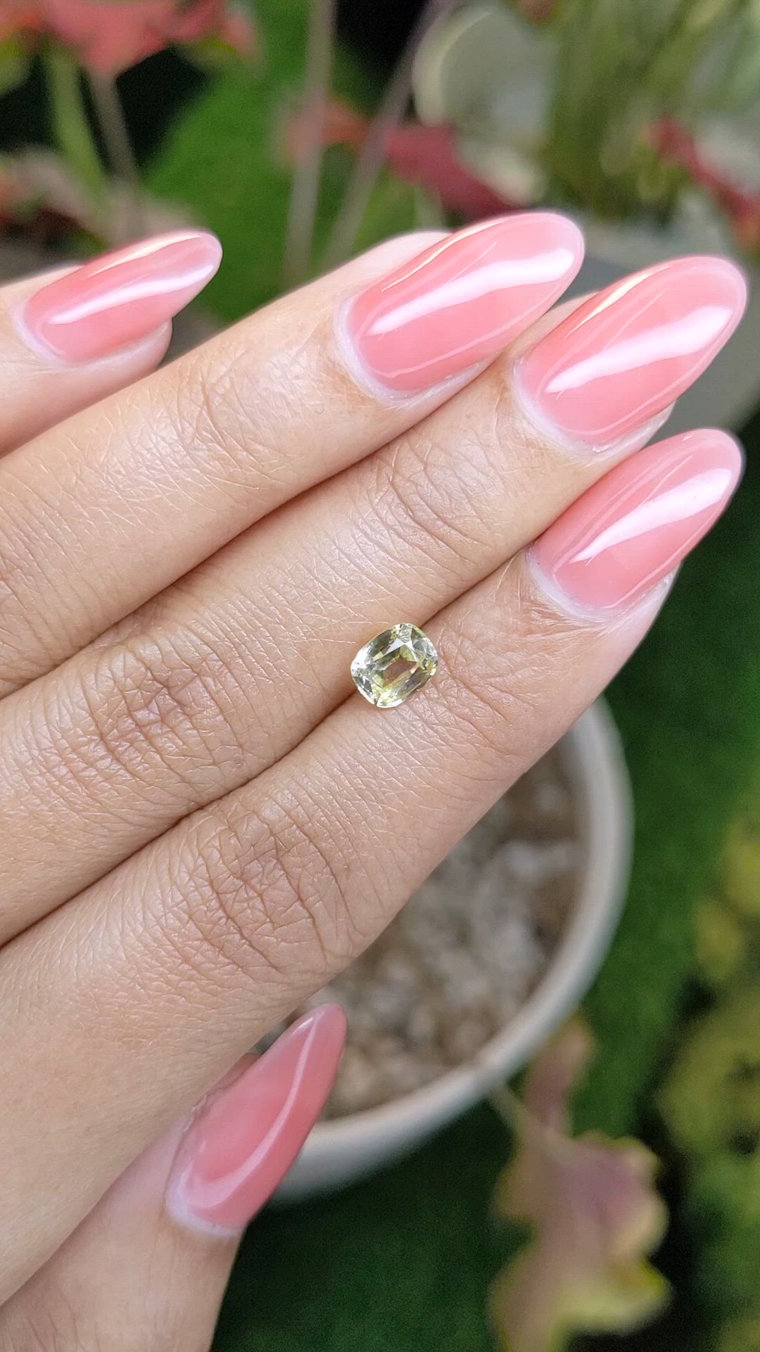 1.30 Ct. Yellow Sapphire from Ceylon (Sri Lanka) Size Video