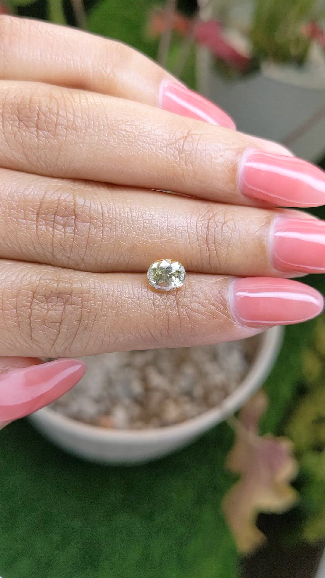 1.37 Ct. Yellow Sapphire from Ceylon (Sri Lanka) Size Video