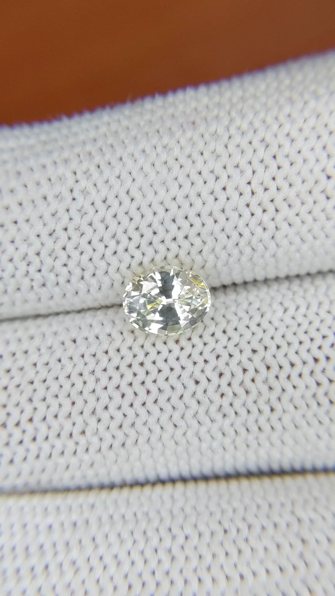 1.50 Ct. Yellow Sapphire from Ceylon (Sri Lanka) Size Video