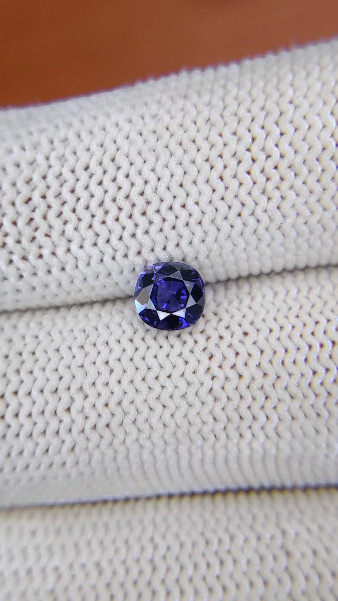 0.94 Ct. Color Change Sapphire from Ceylon (Sri Lanka) Size Video