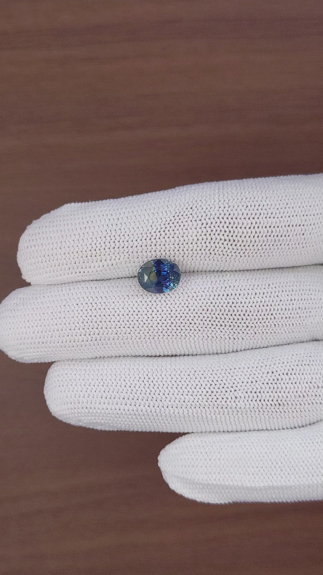 3.00 Ct. Bi Color Sapphire from Madagascar Size Video