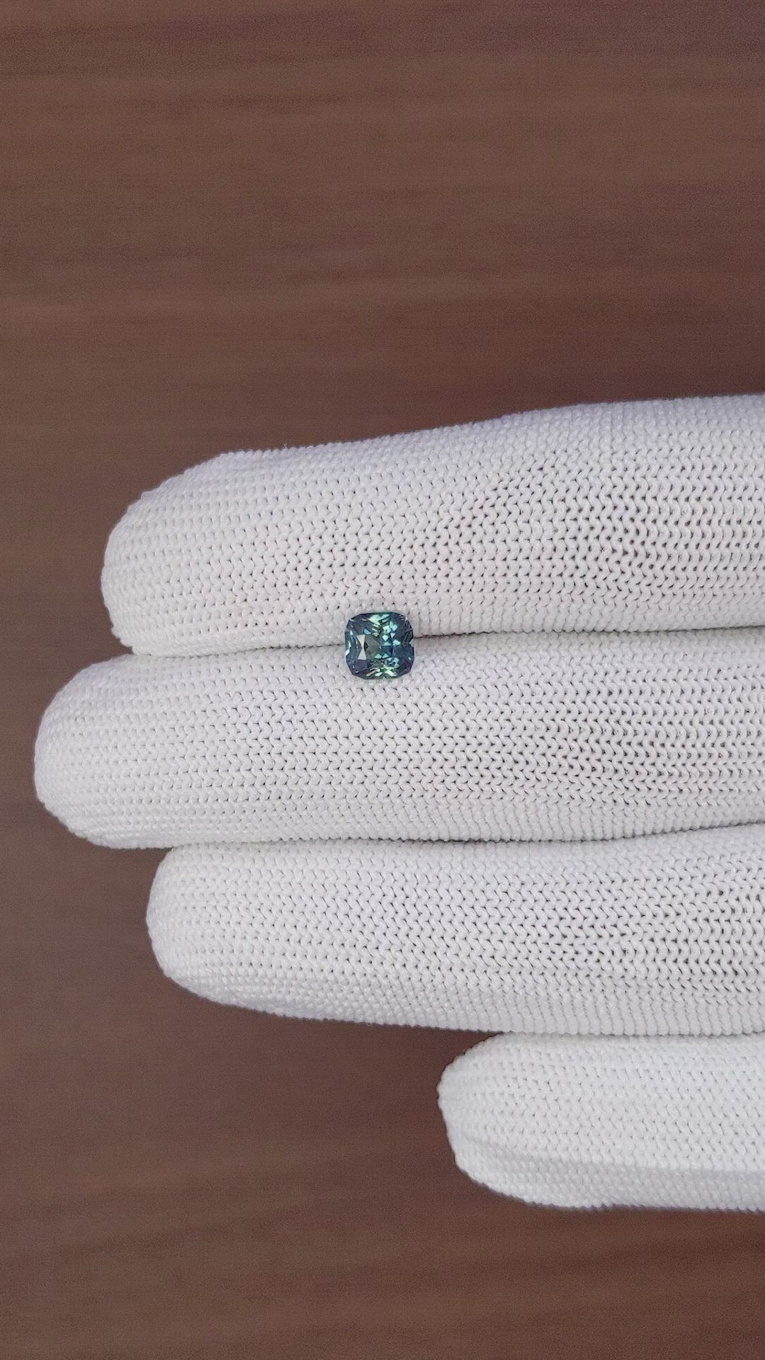 1.12 Ct. Bi Color Sapphire from Madagascar Size Video