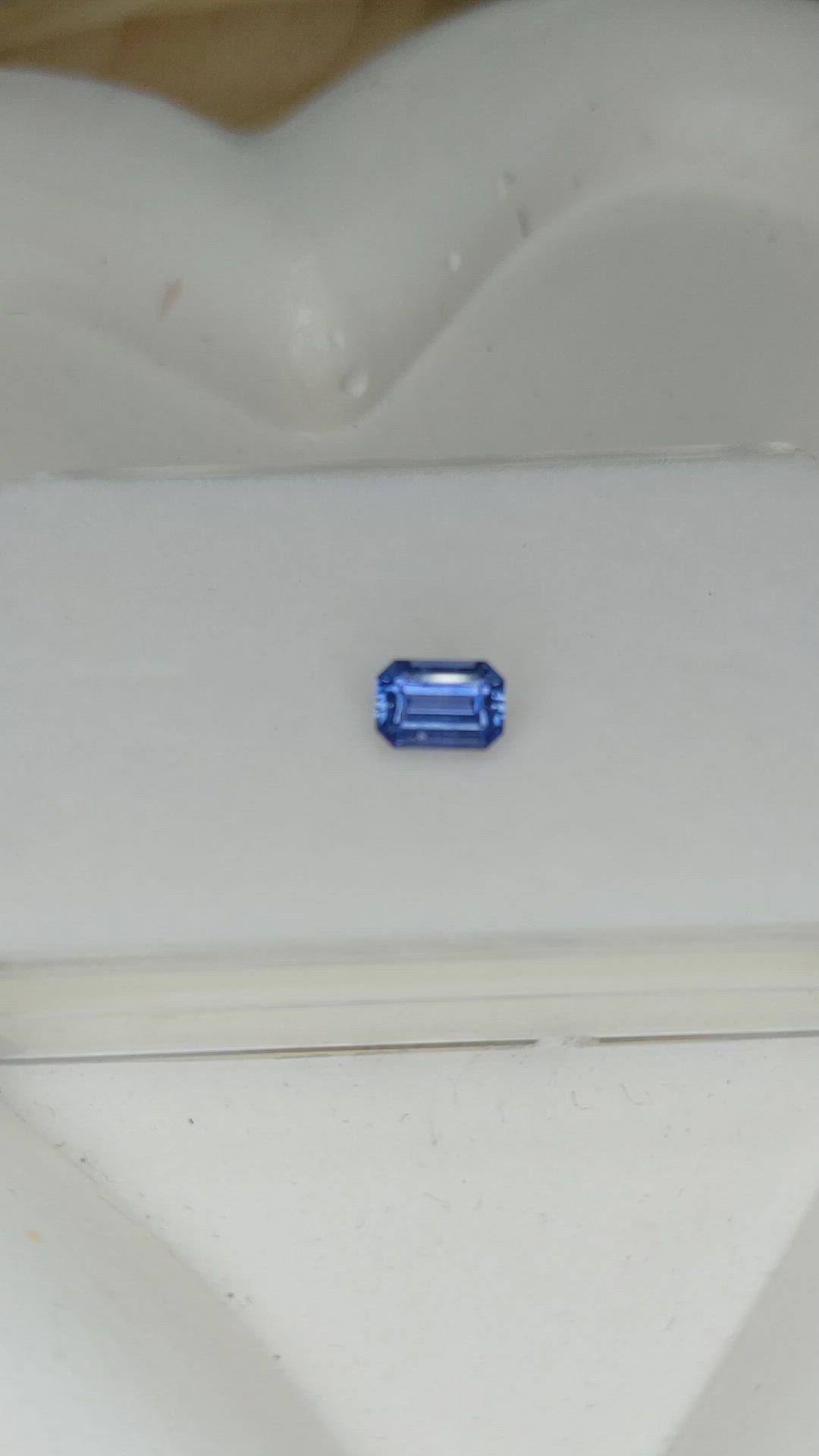 1.05 Ct. Blue Sapphire from Ceylon (Sri Lanka) Size Video