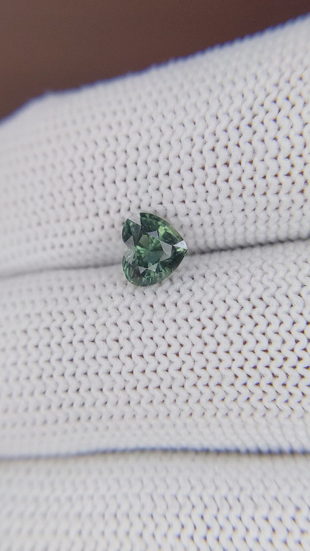 1.09 Ct. Bluish Green Sapphire from Tanzania Size Video