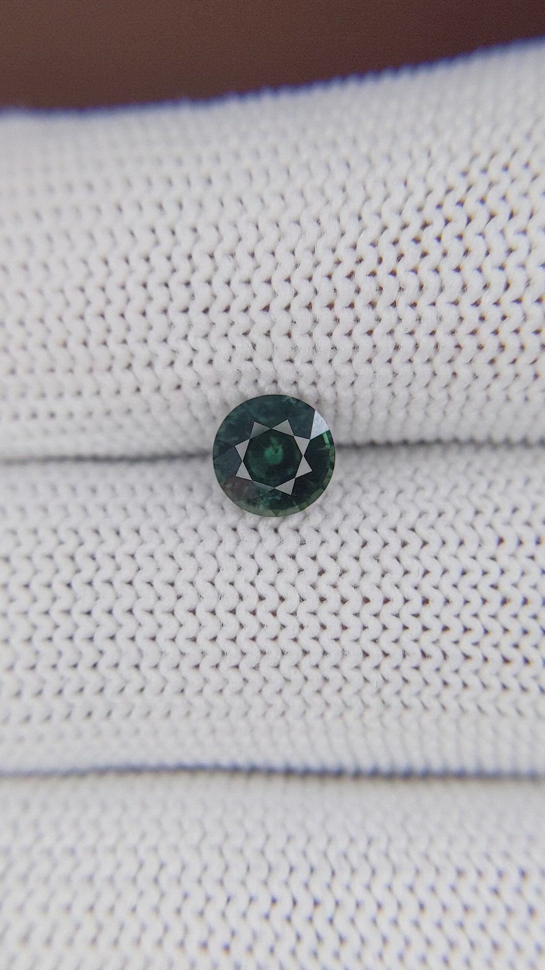 1.16 Ct. Bluish Green Sapphire from Tanzania Size Video
