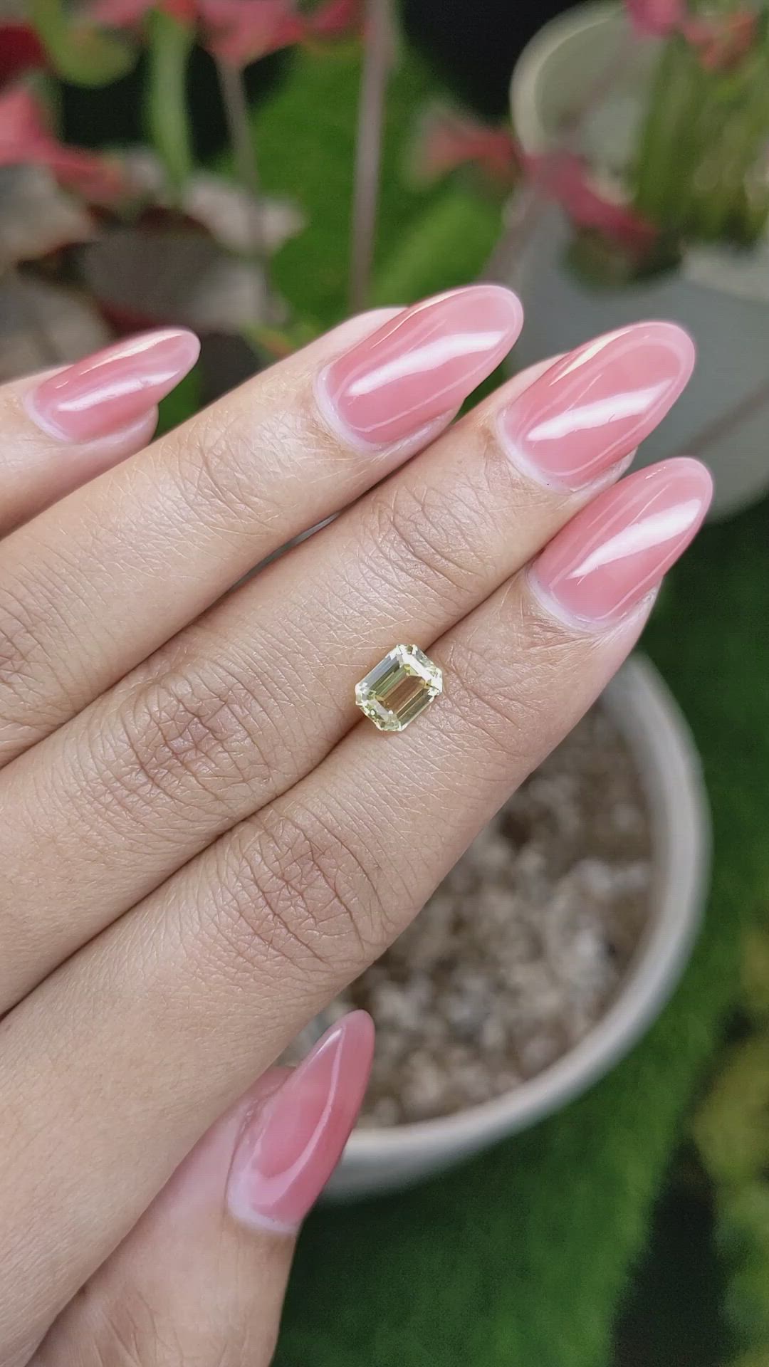 1.50 Ct. Yellow Sapphire from Ceylon (Sri Lanka) Size Video