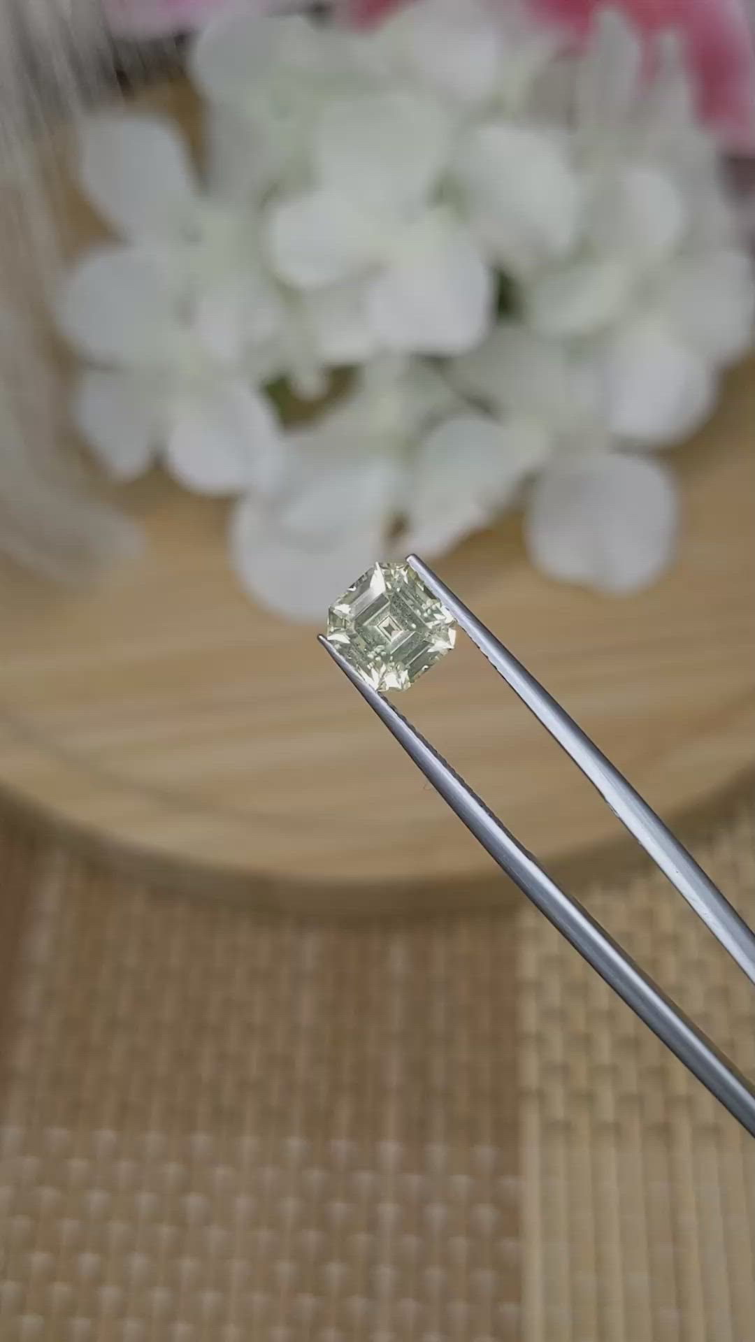 2.06 Ct. Yellow Sapphire from Ceylon (Sri Lanka) Size Video