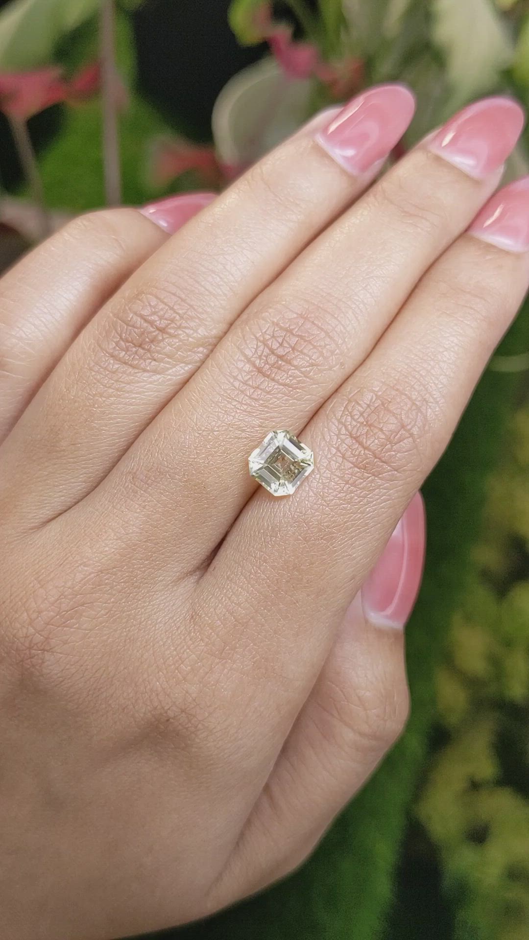 2.06 Ct. Yellow Sapphire from Ceylon (Sri Lanka) Size Video