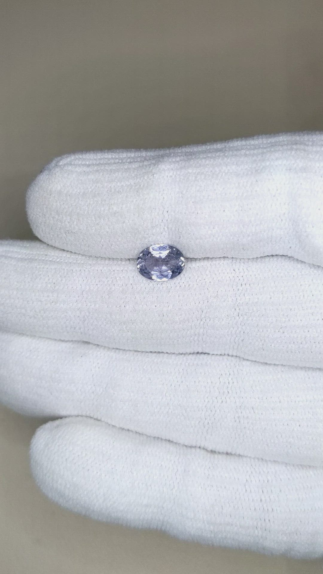 1.13 Ct. Grey Sapphire from Montana Size Video