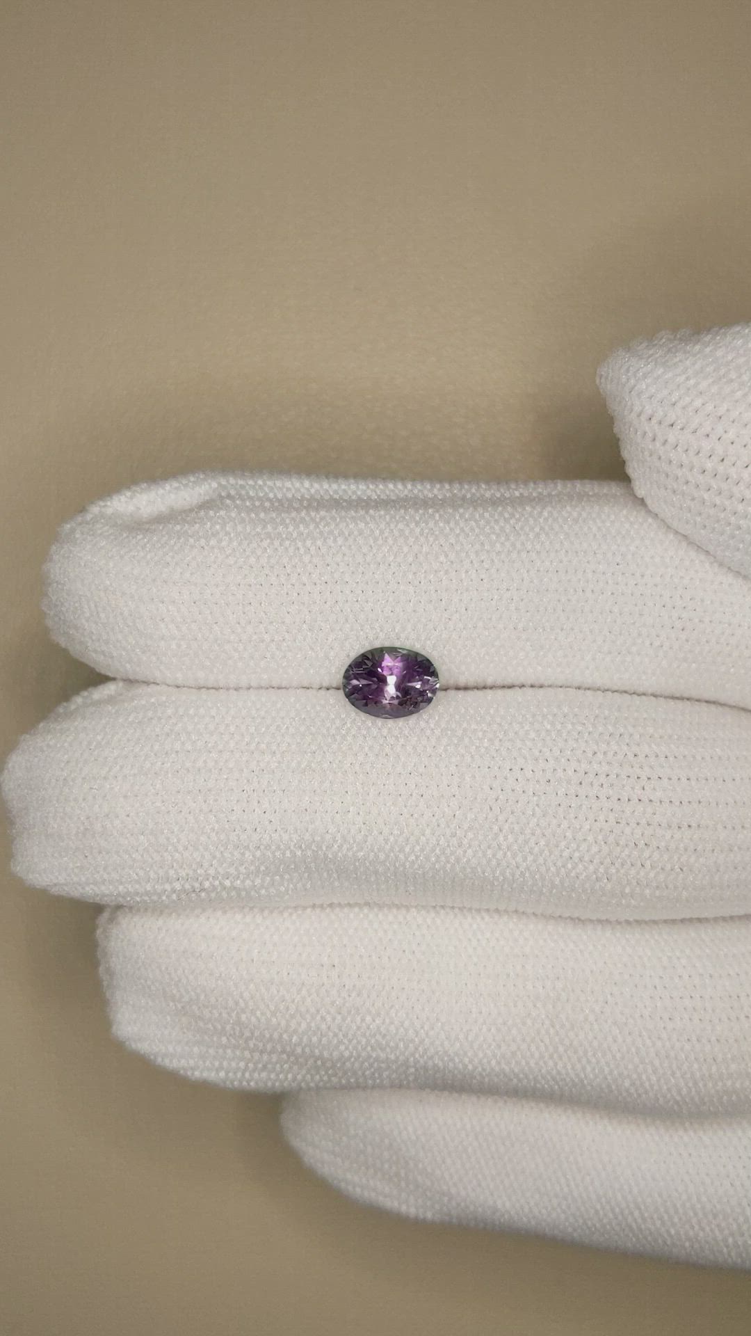1.13 Ct. Color Change Sapphire from Montana Size Video