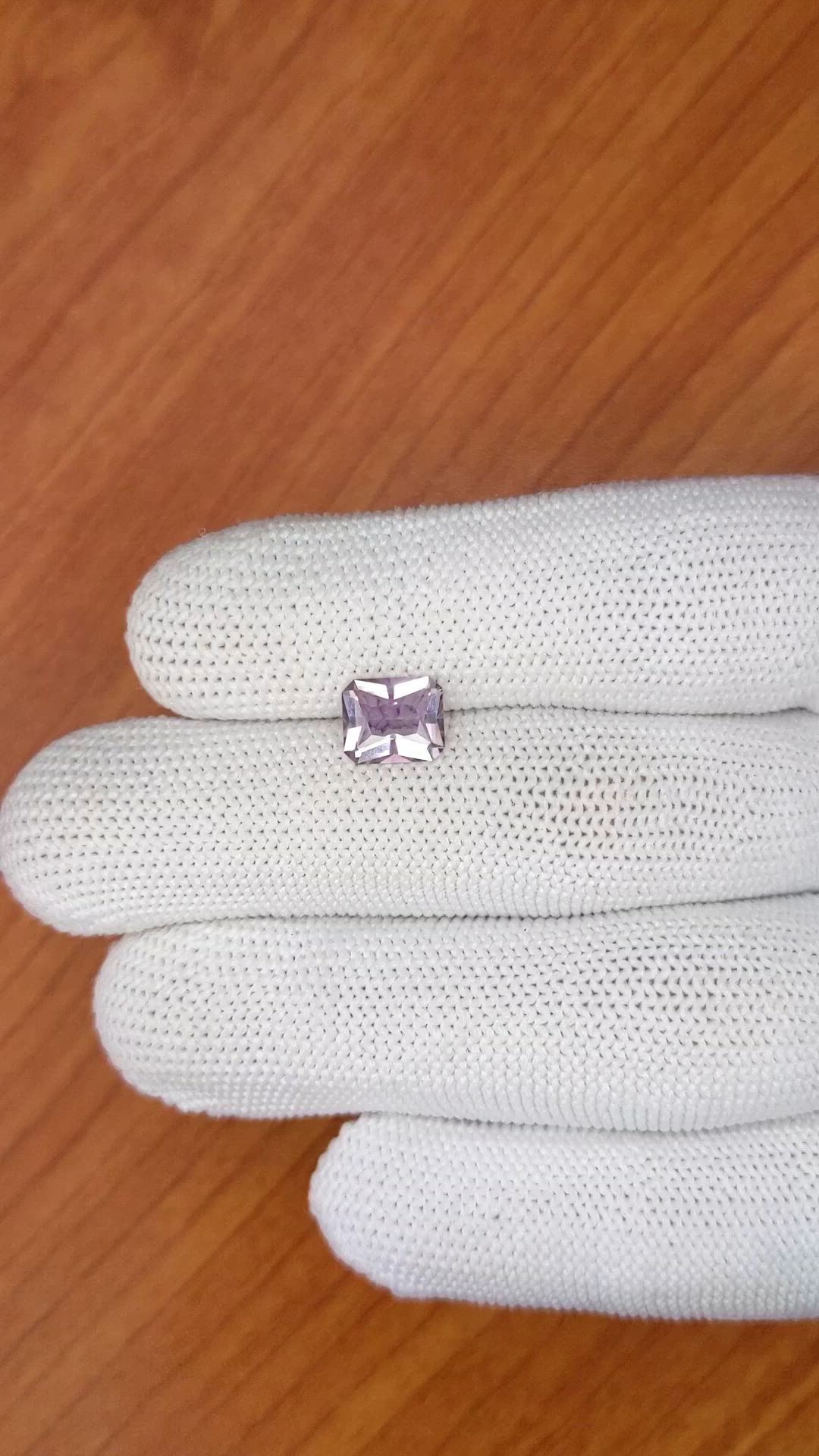 1.83 Ct. Pink Sapphire from Ceylon (Sri Lanka) Size Video