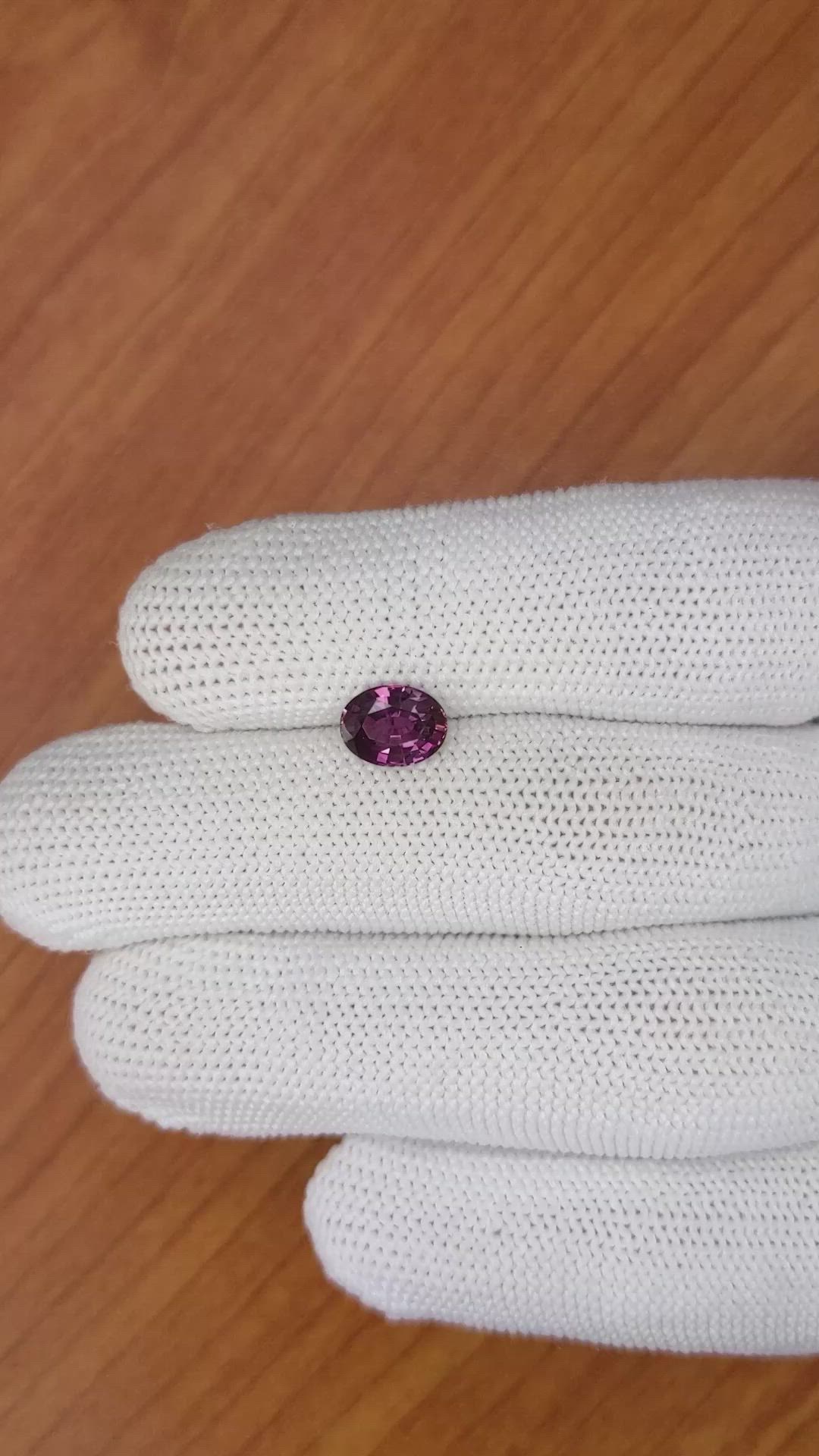 1.75 Ct. Pink Sapphire from Ceylon (Sri Lanka) Size Video