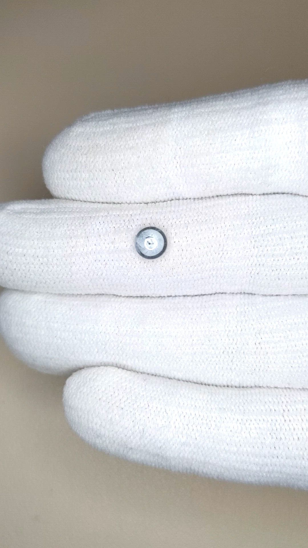 1.04 Ct. Blue Cabochon Sapphire from Montana Size Video