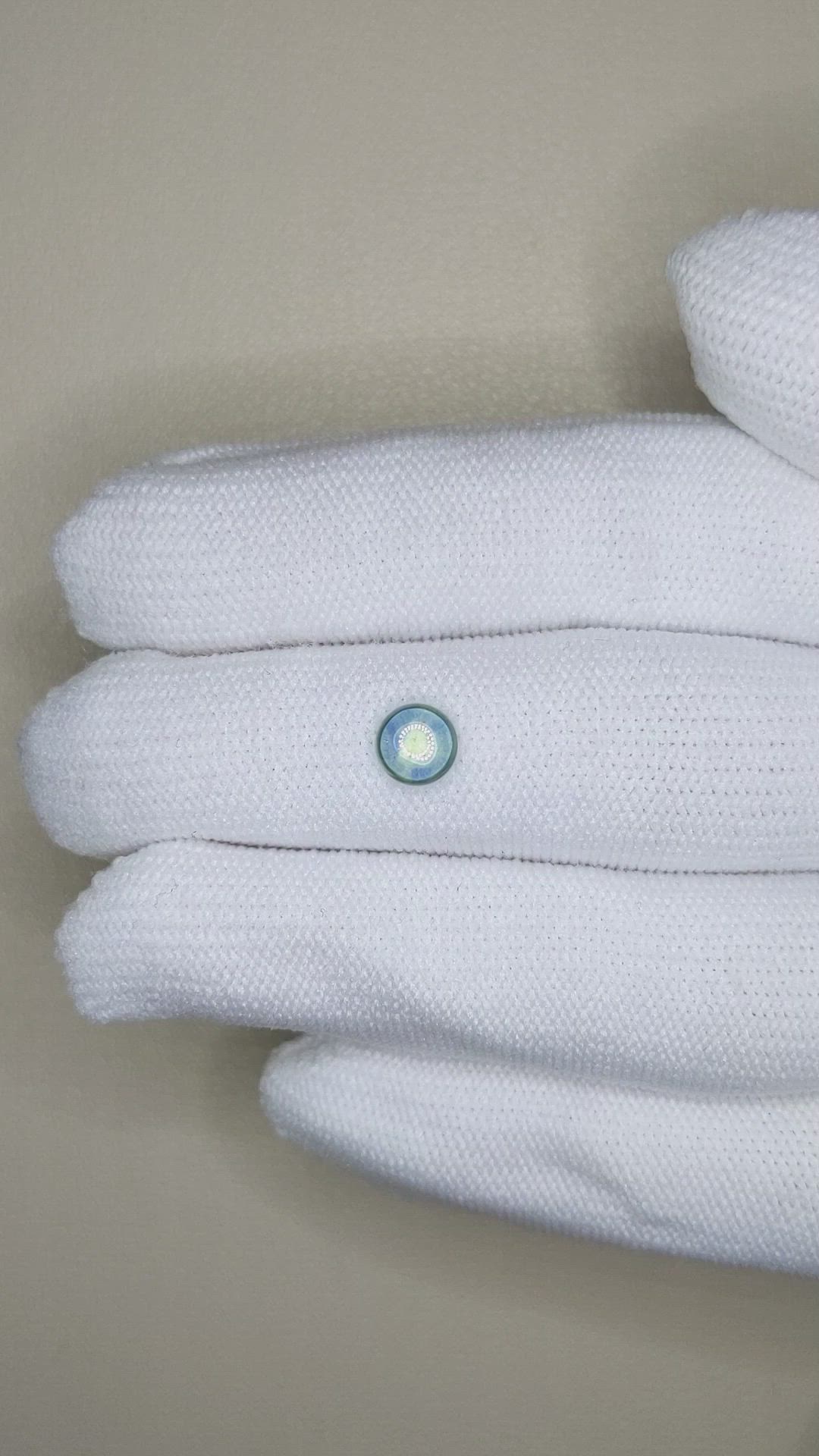 0.94 Ct. Bi Color / Parti Cabochon Sapphire from Montana Size Video