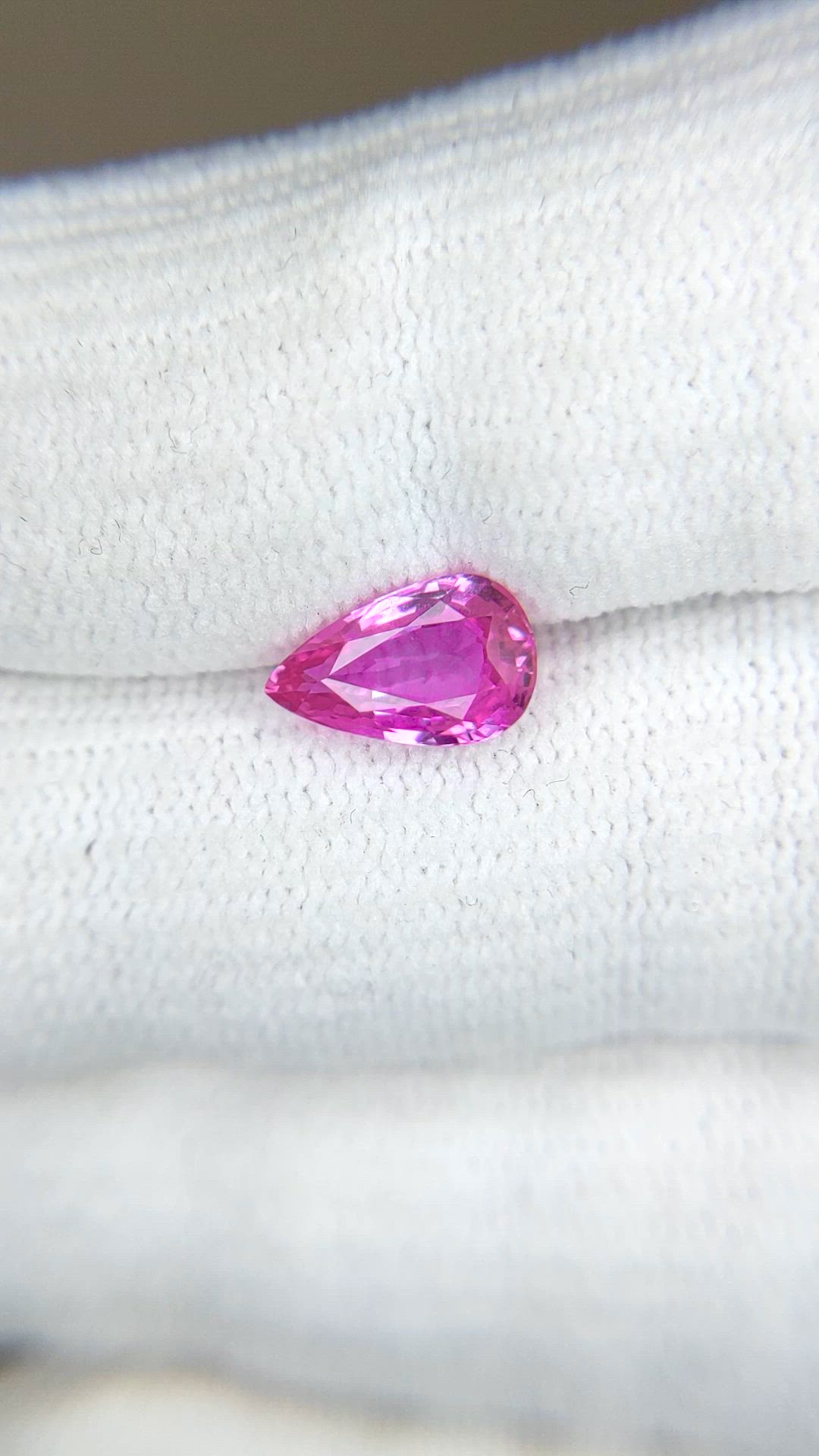 1.86 Ct. Pink Sapphire from Ceylon (Sri Lanka) Size Video