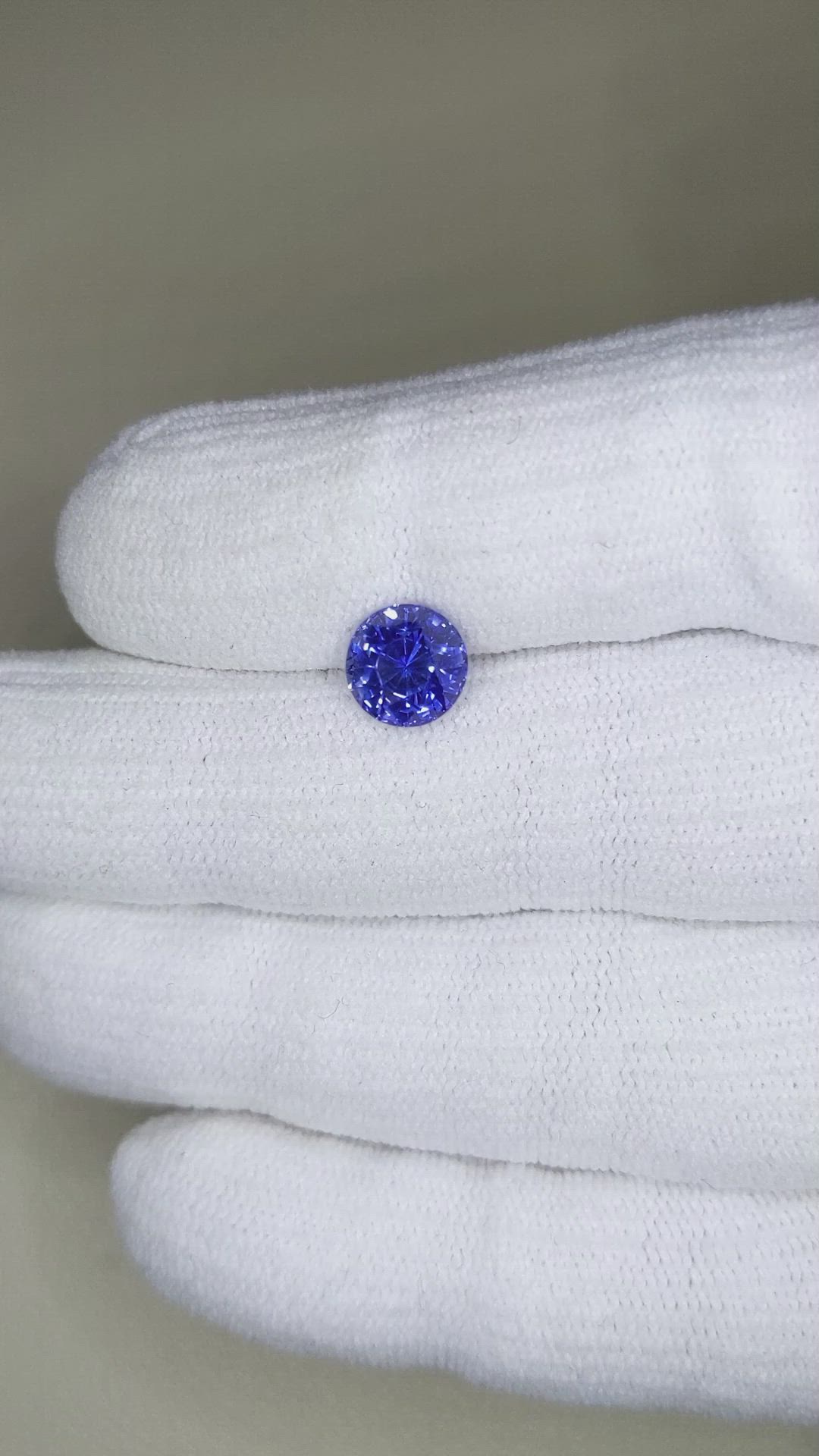 2.46 Ct. Blue Sapphire from Ceylon (Sri Lanka) Size Video