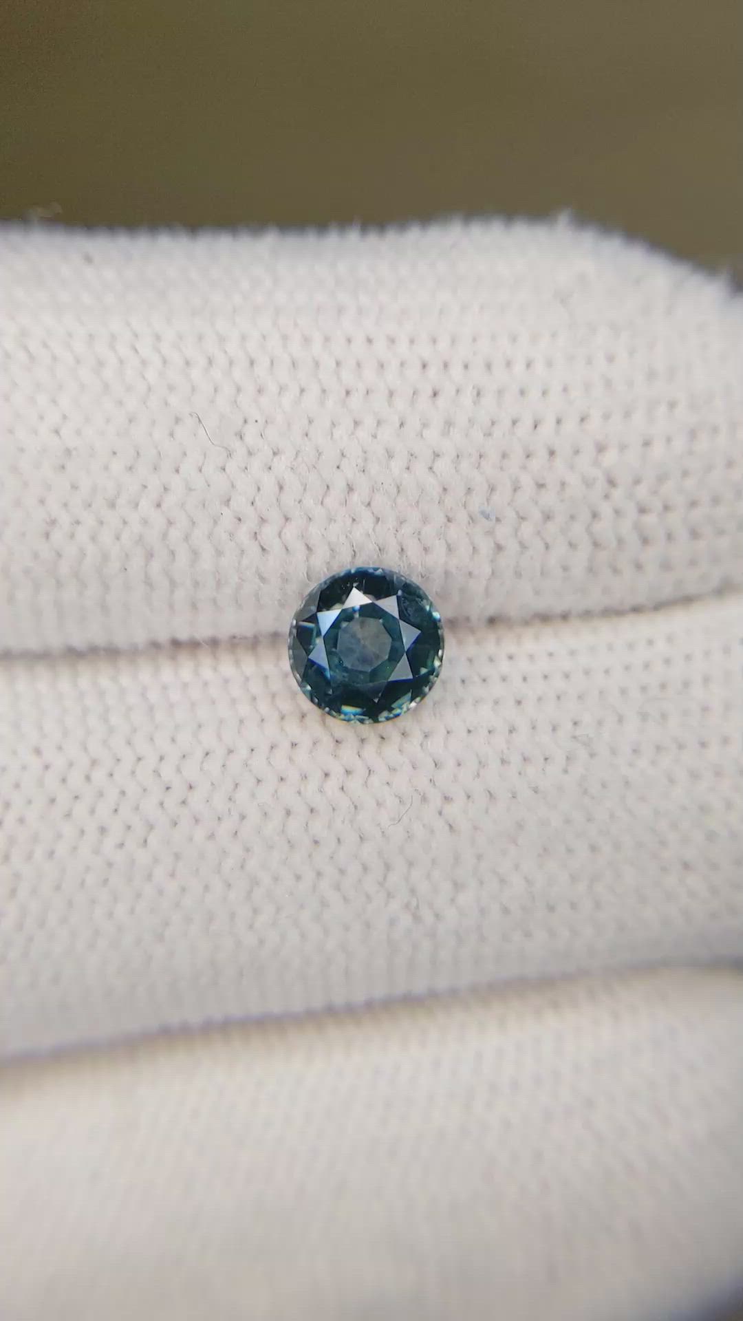 1.41 Ct. Blue Sapphire from Montana Size Video