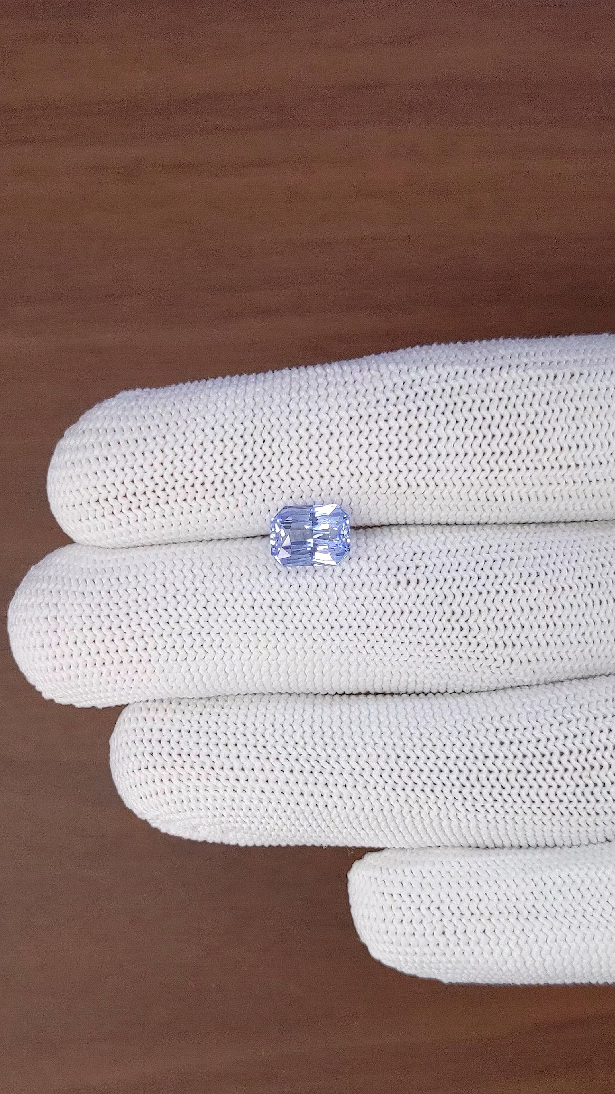 2.31 Ct. Blue Sapphire from Tanzania Size Video