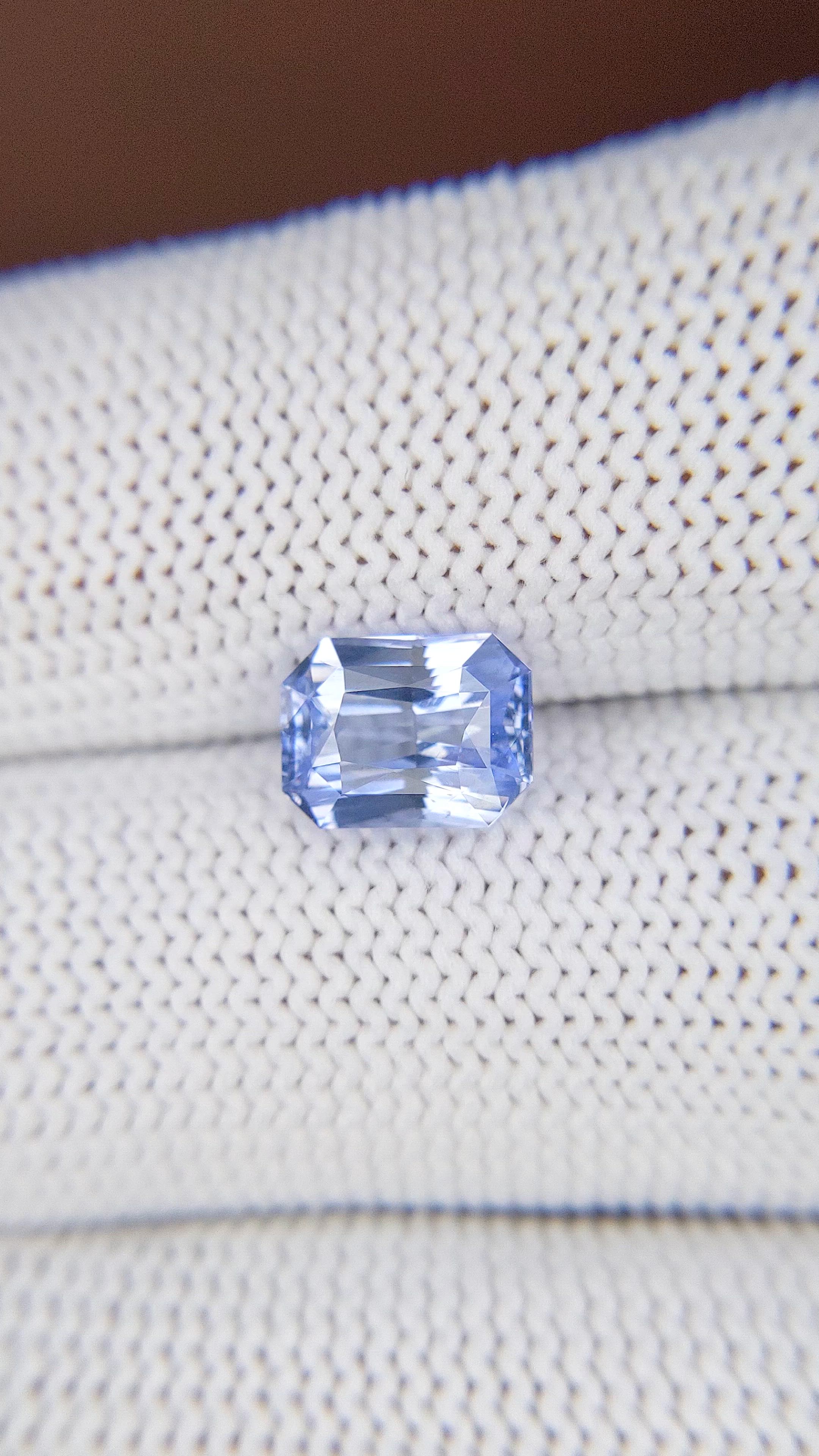 2.31 Ct. Blue Sapphire from Tanzania Size Video