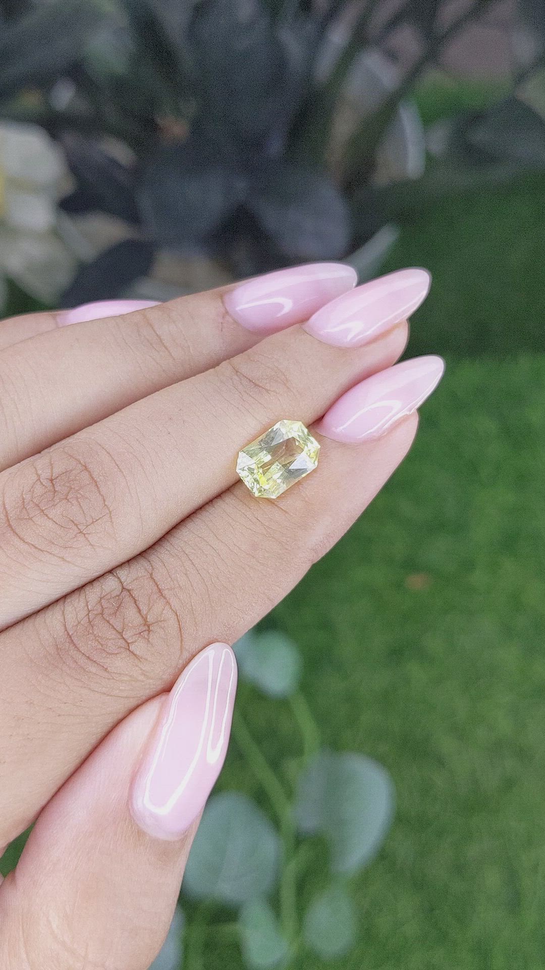 2.64 Ct. Yellow Sapphire from Tanzania Size Video