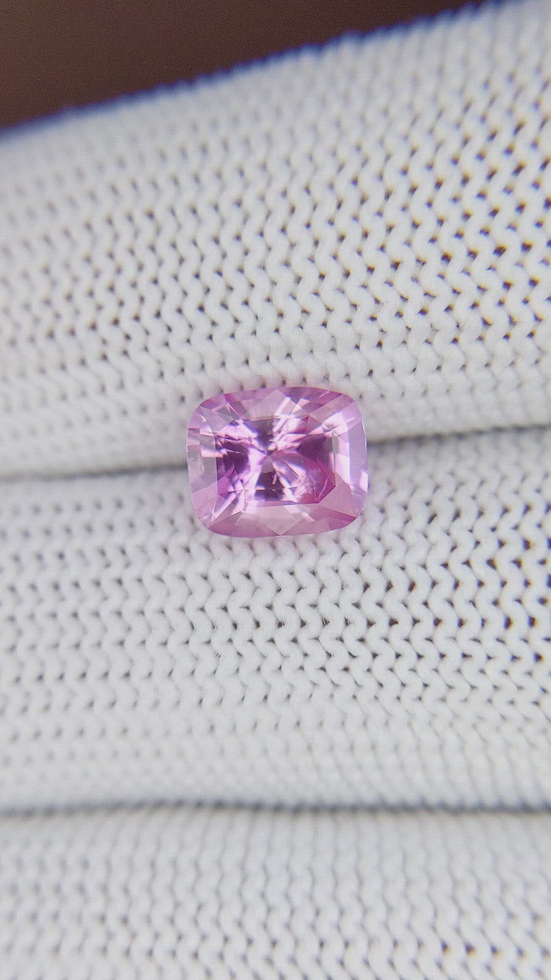 2.07 Ct. Pink Sapphire from Madagascar Size Video