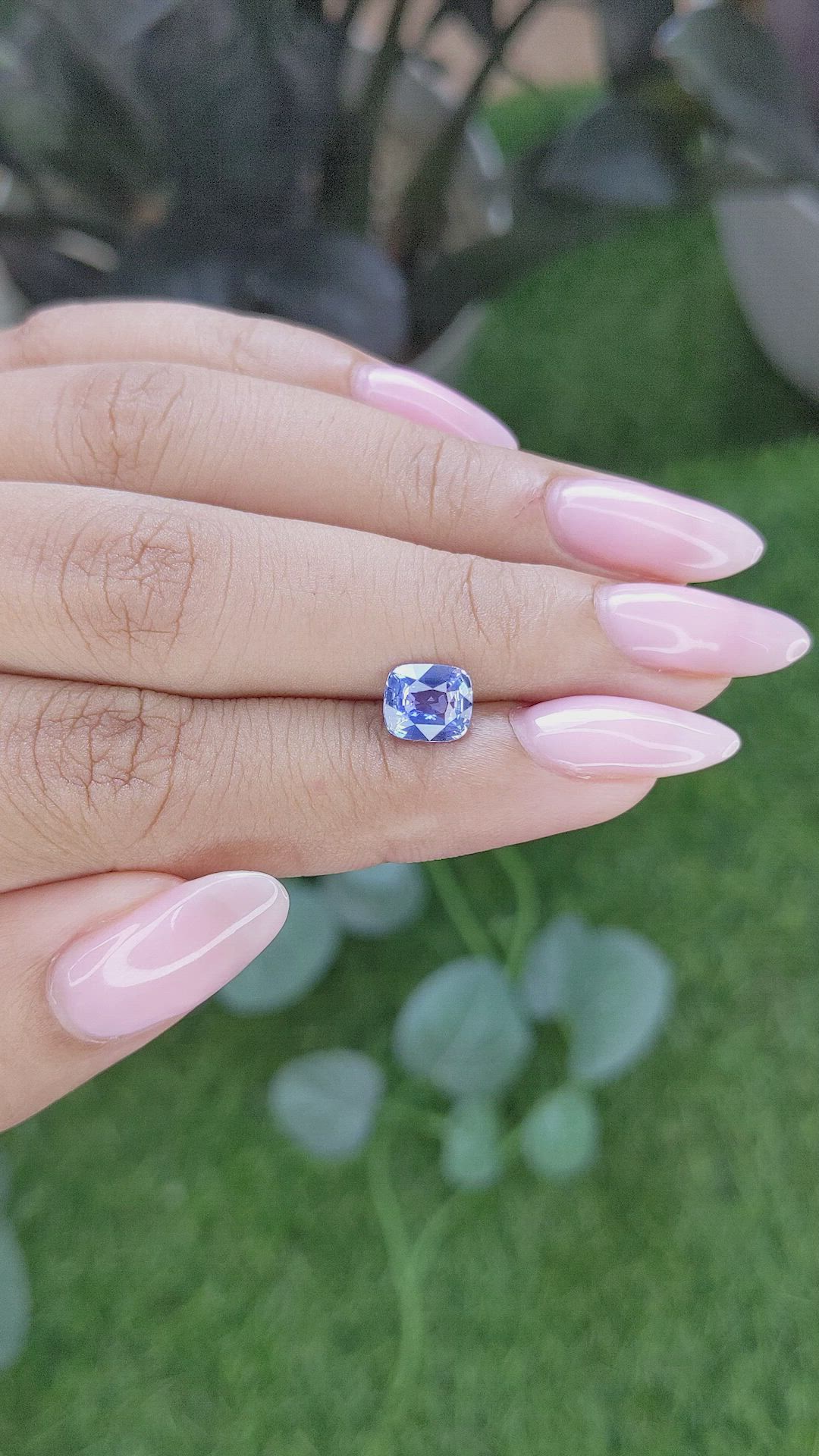 1.60 Ct. Blue Sapphire from Madagascar Size Video