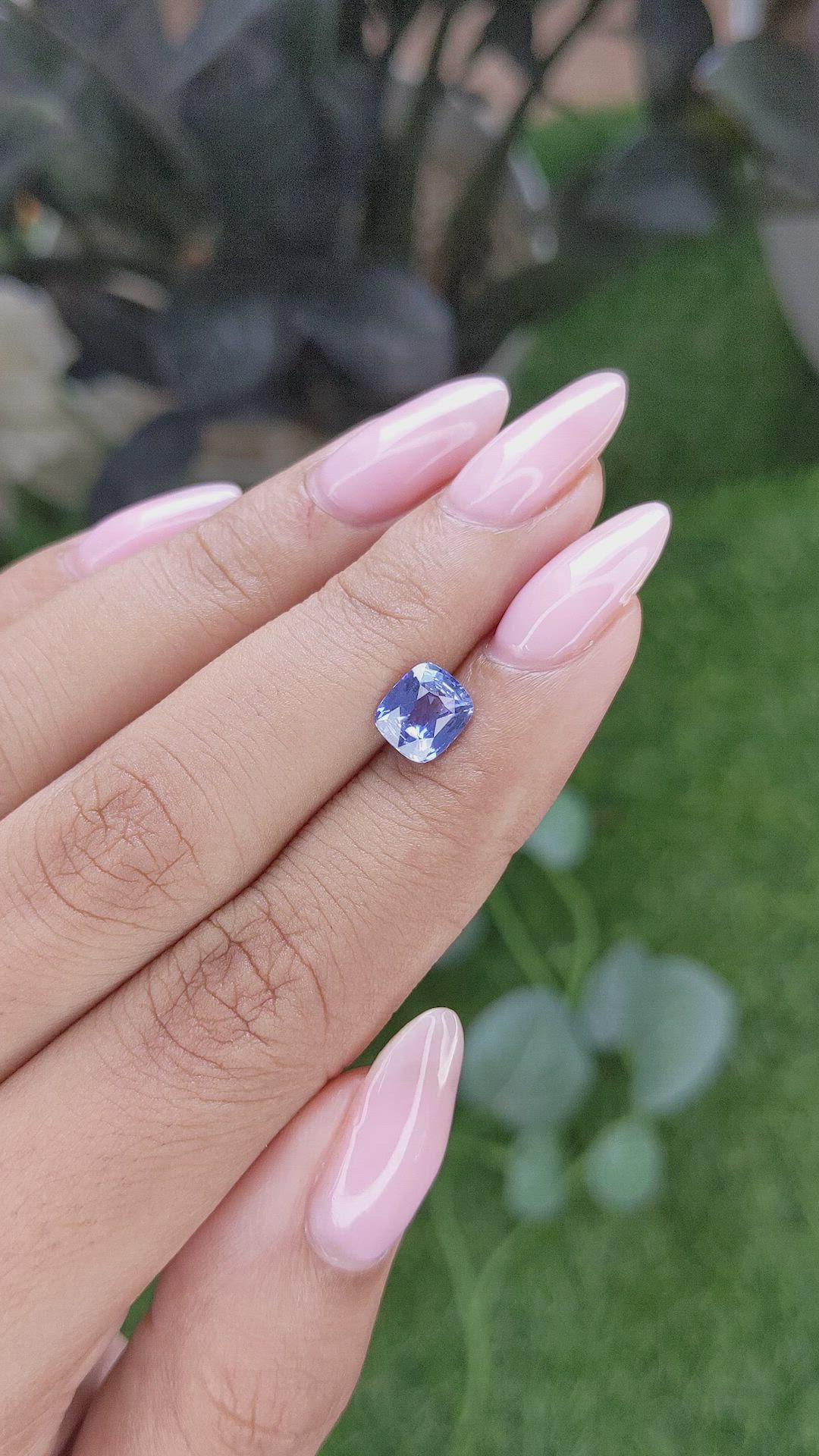 1.60 Ct. Blue Sapphire from Madagascar Size Video
