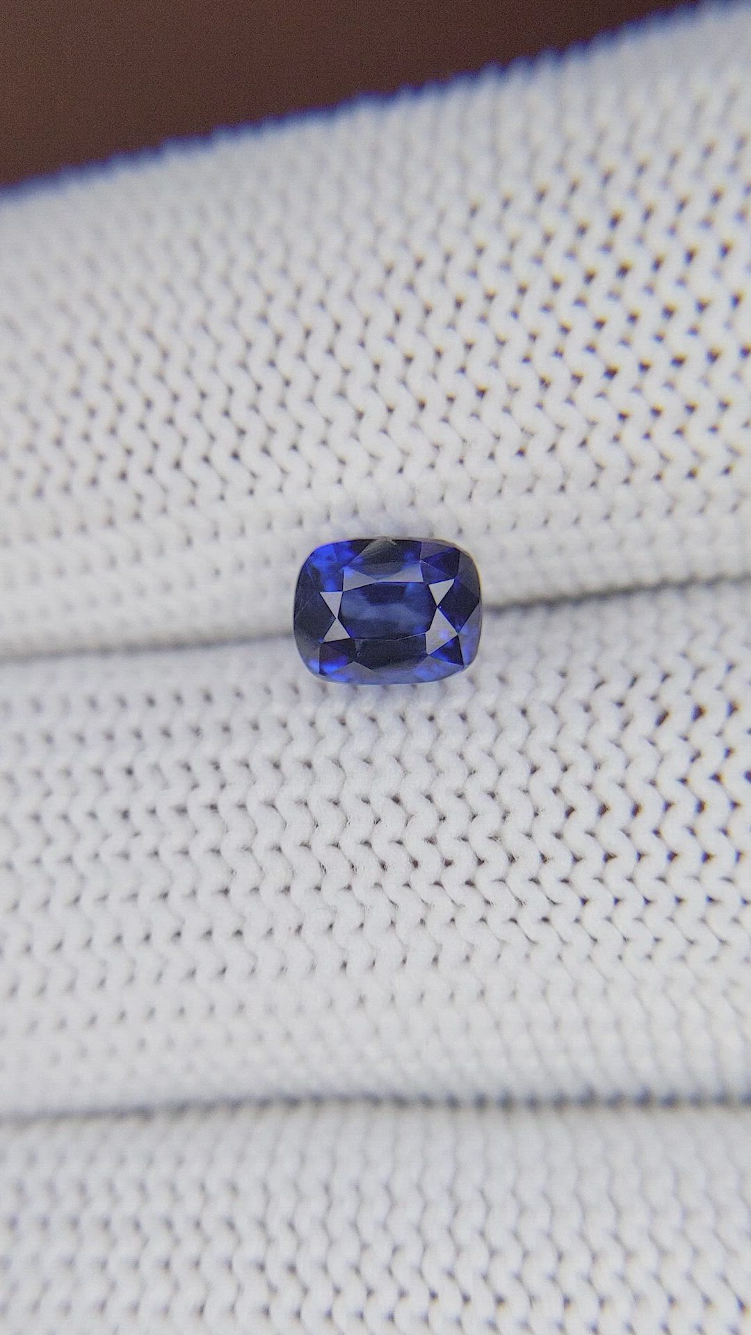 1.59 Ct. Blue Sapphire from Madagascar Size Video