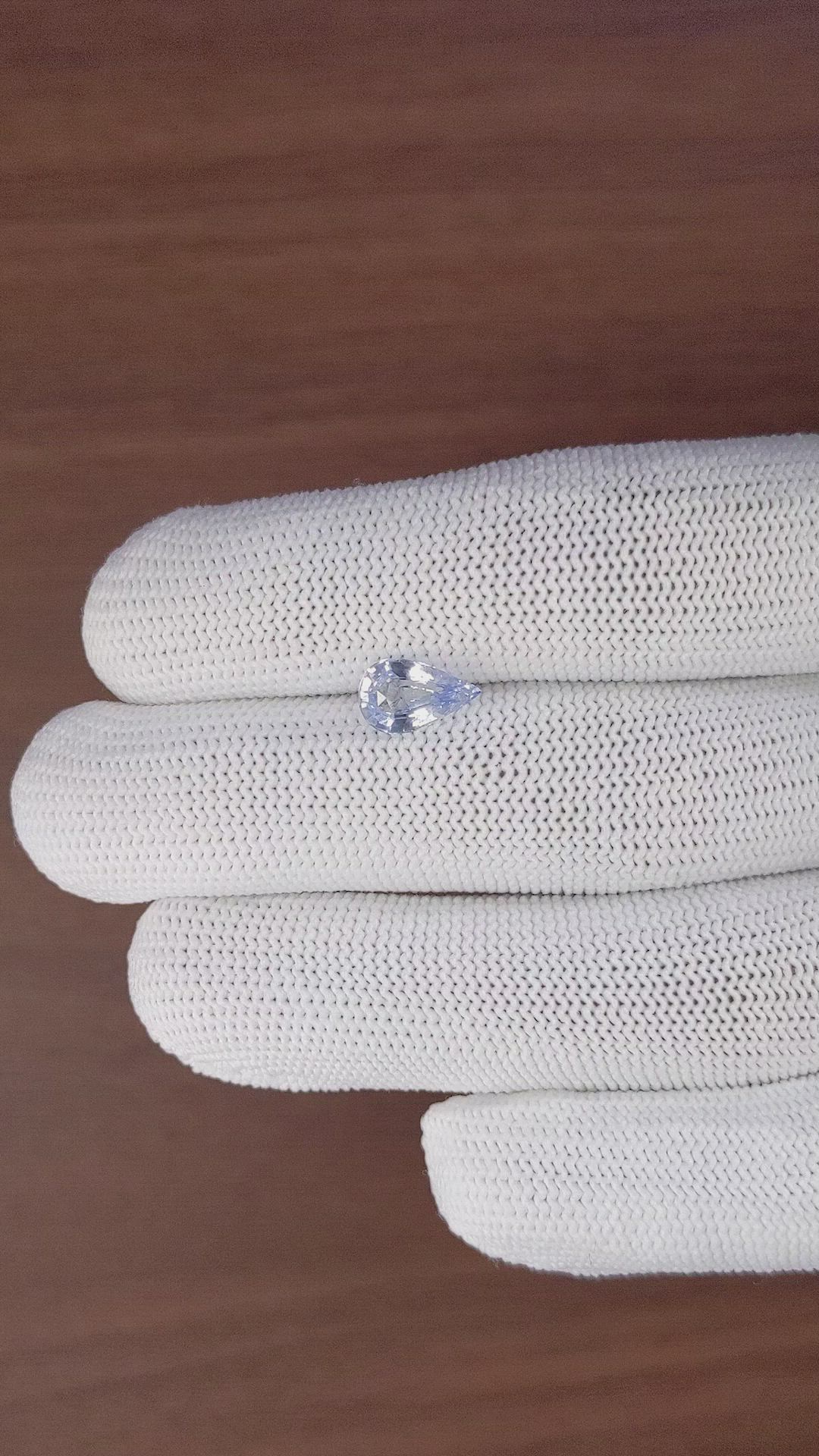 2.03 Ct. Blue Sapphire from Madagascar Size Video