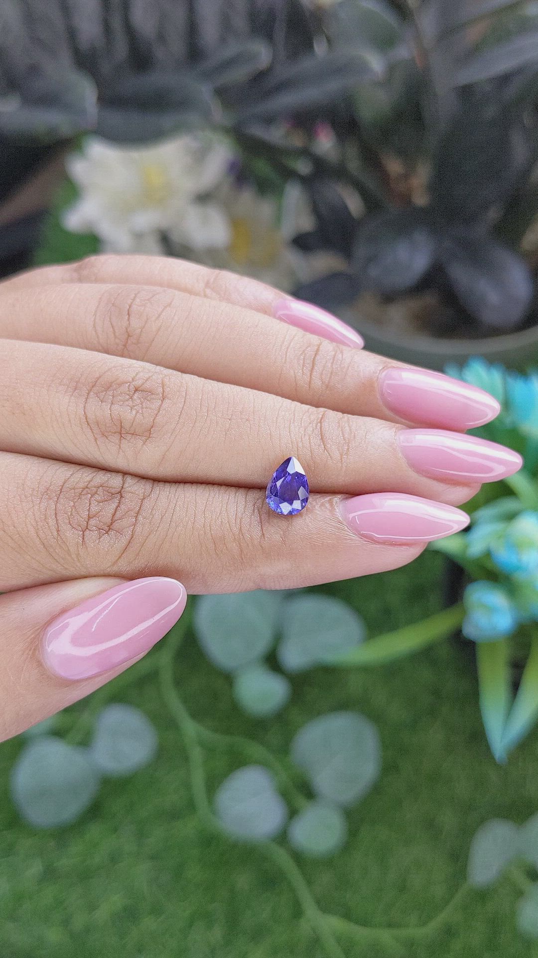 1.26 Ct. Color Change Sapphire from Tanzania Size Video