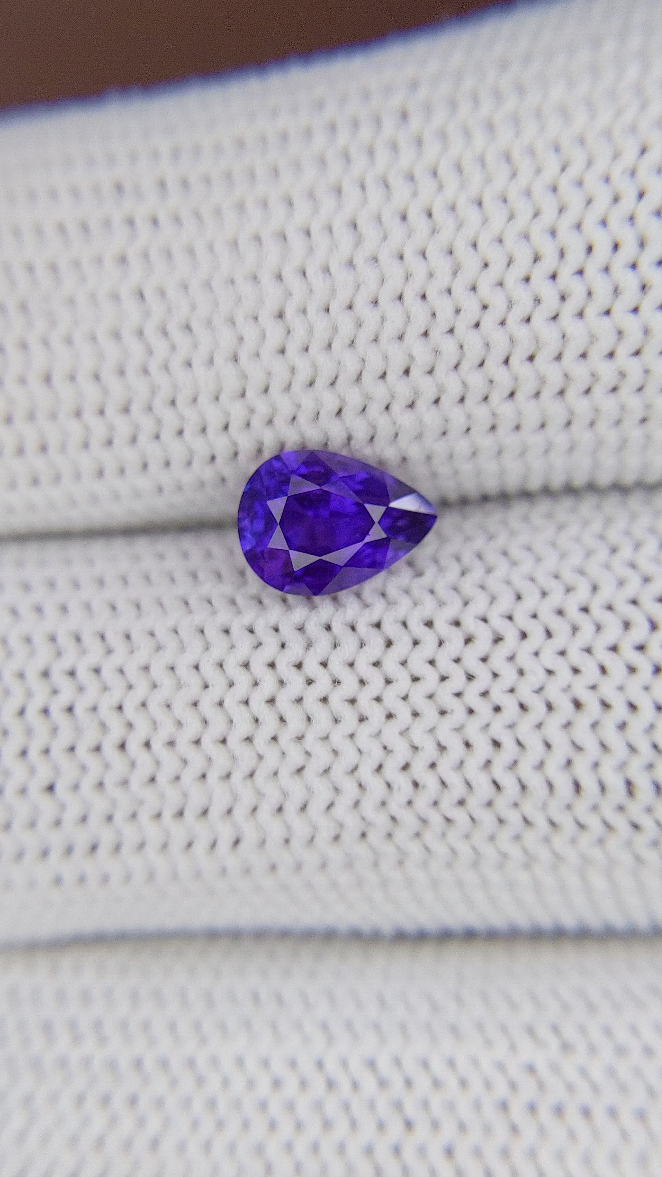 1.26 Ct. Color Change Sapphire from Tanzania Size Video
