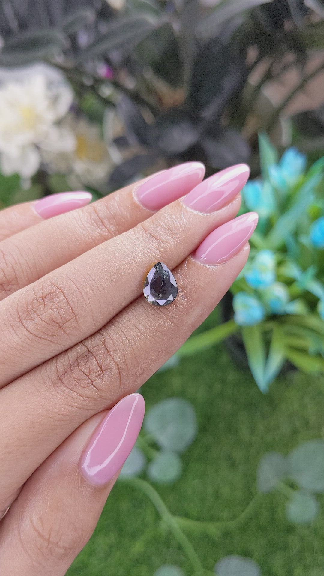 2.57 Ct. Color Change Sapphire from Tanzania Size Video