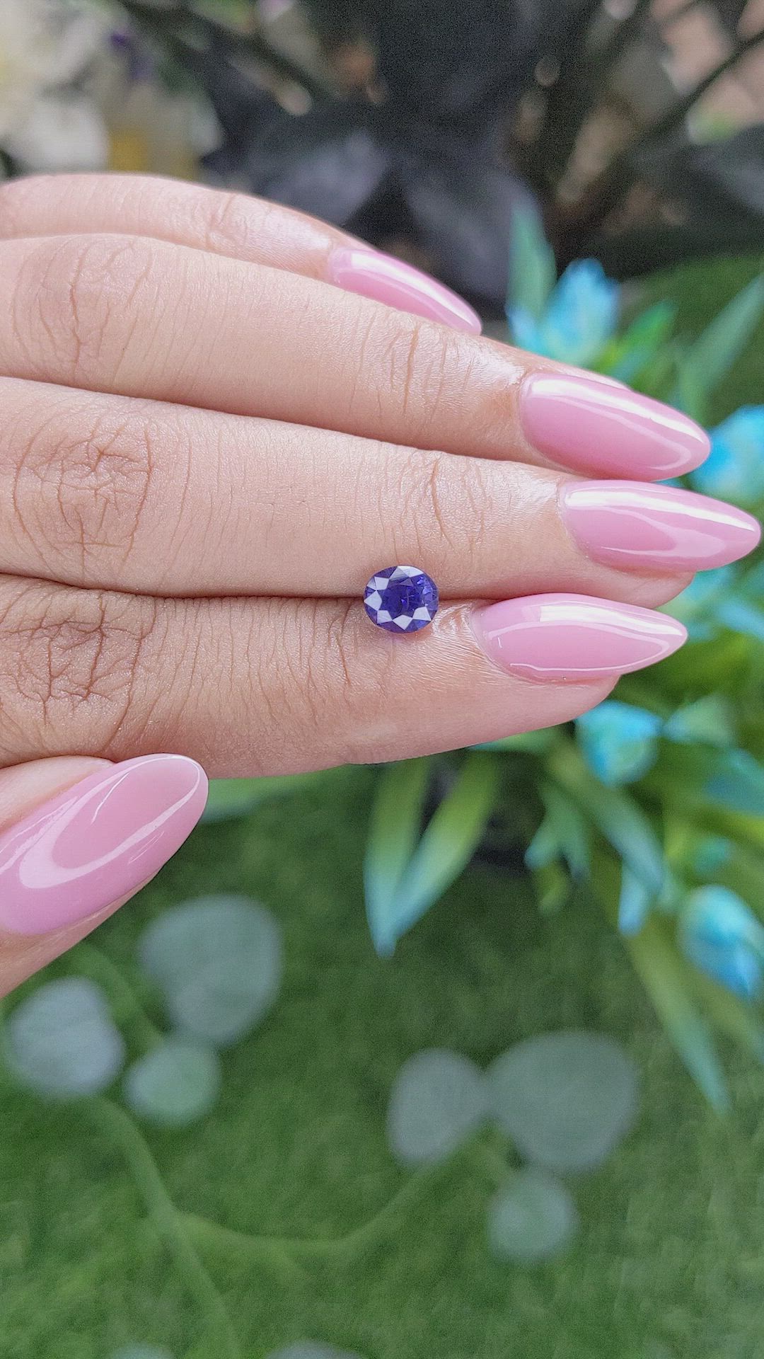 1.02 Ct. Color Change Sapphire from Tanzania Size Video